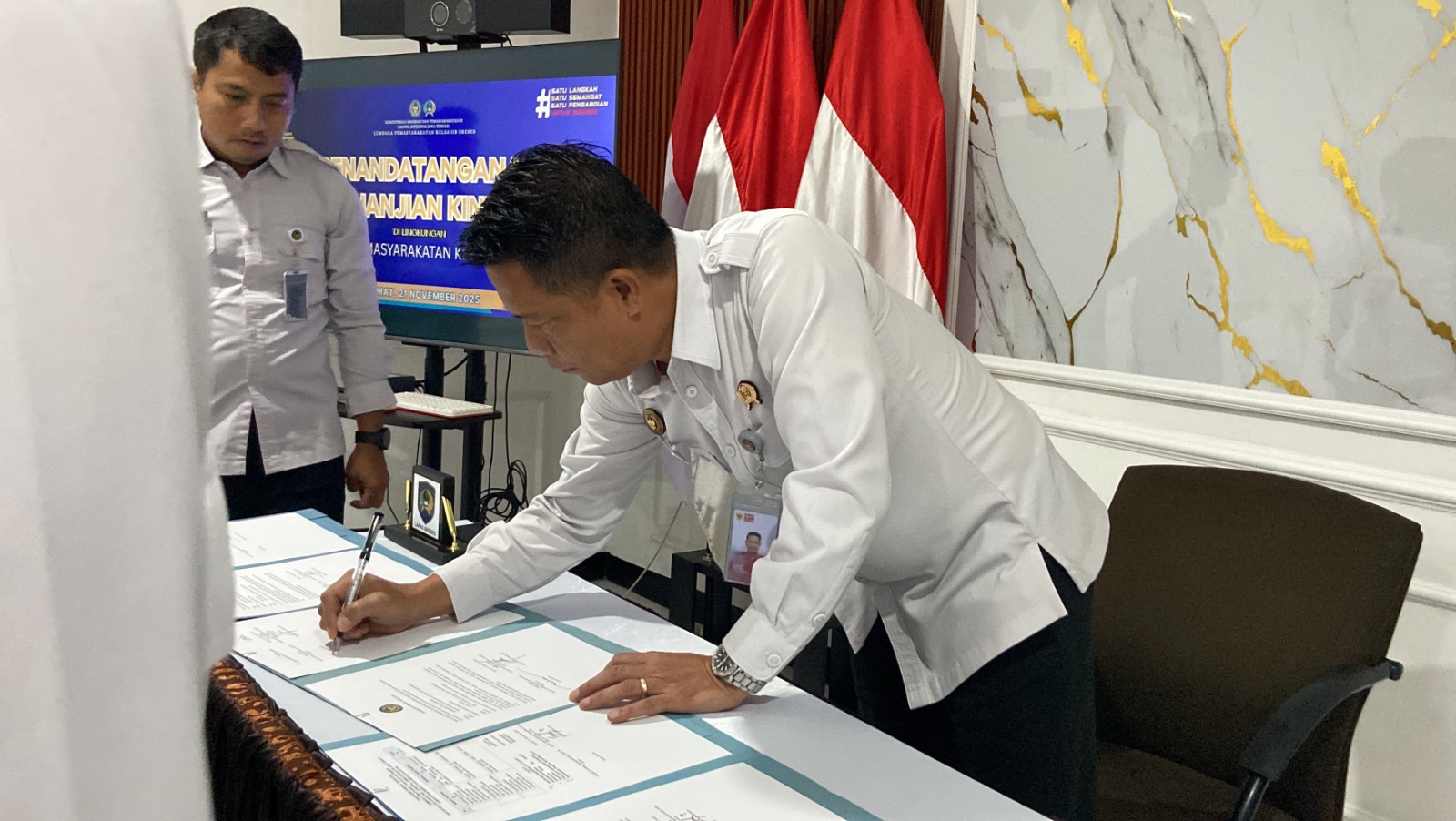 Lapas Brebes Kukuhkan Komitmen Kinerja 2025: Wujudkan Pemasyarakatan yang Akuntabel Berorientasi Hasil