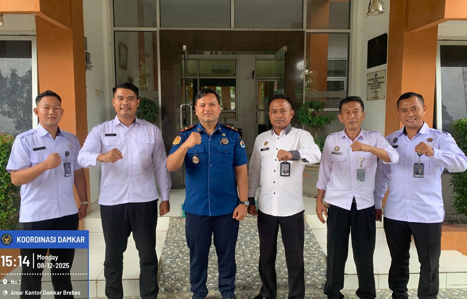 Perkuat Kesiapsiagaan Nataru, Lapas Brebes Jalin Koordinasi dengan BPBD dan Damkar Brebes