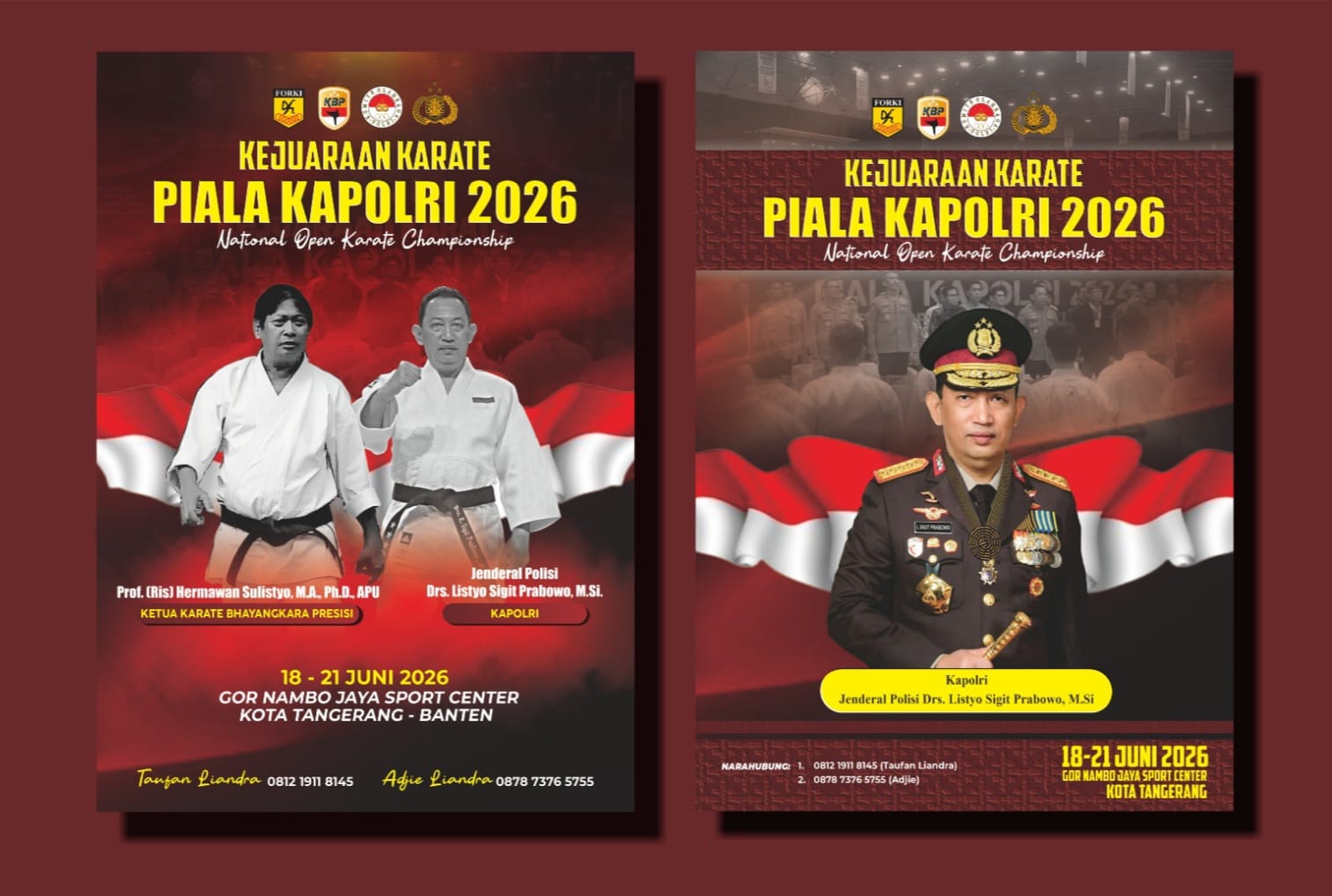 Ketua Karate Bhayangkara Presisi Ajak Atlet Tampil Maksimal di Piala Kapolri 2026