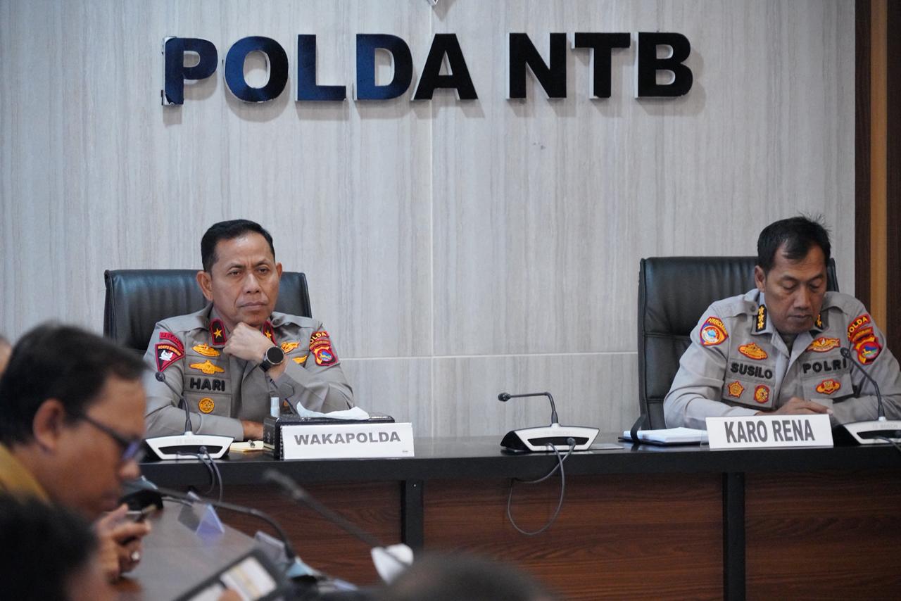 Polda NTB Ikuti Rapat Lintas Sektoral, Matangkan Persiapan Ops Ketupat 2026