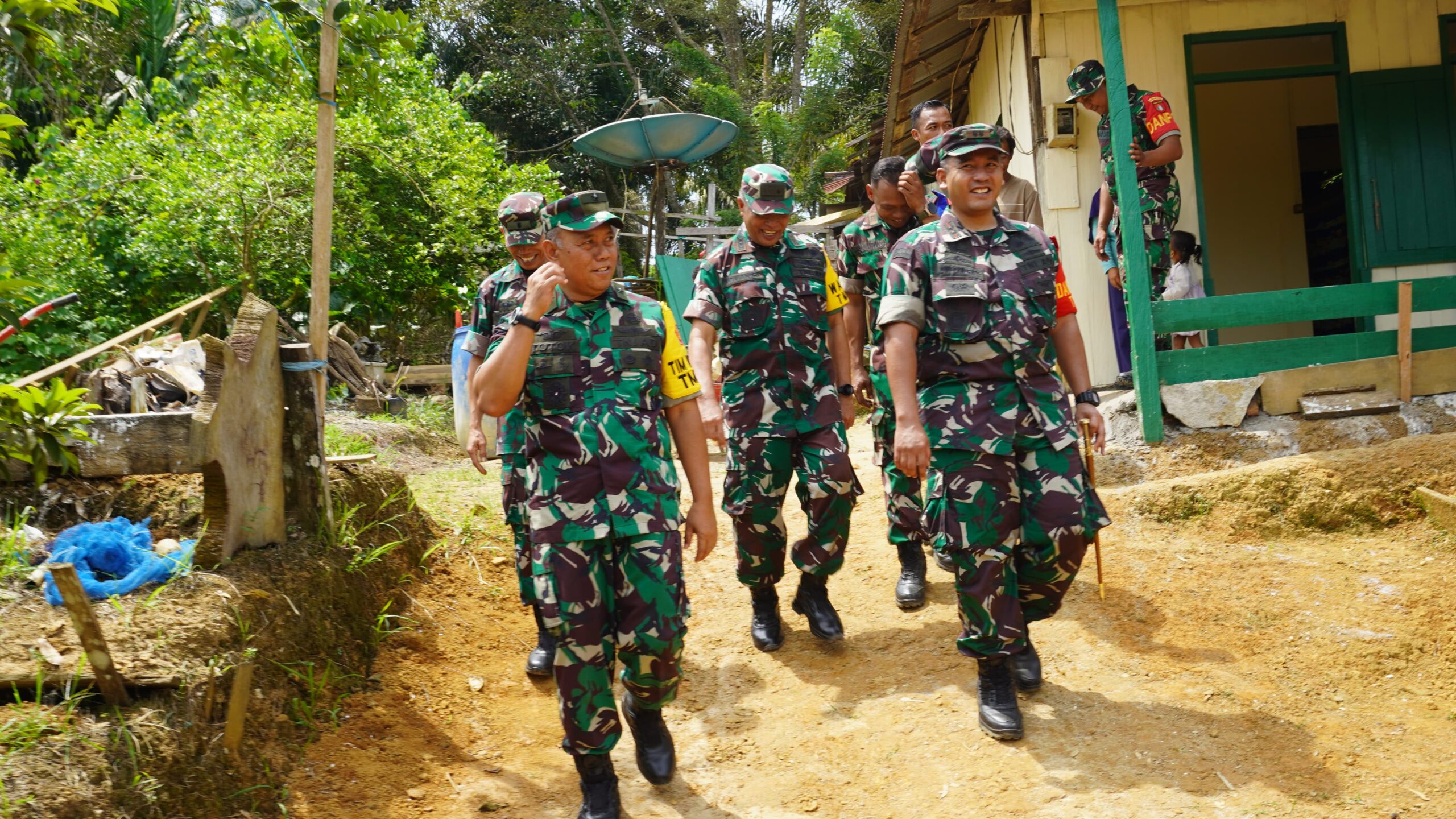 Tim Wasev Tinjau Lokasi TMMD ke-127 Kodim 1015/Sampit