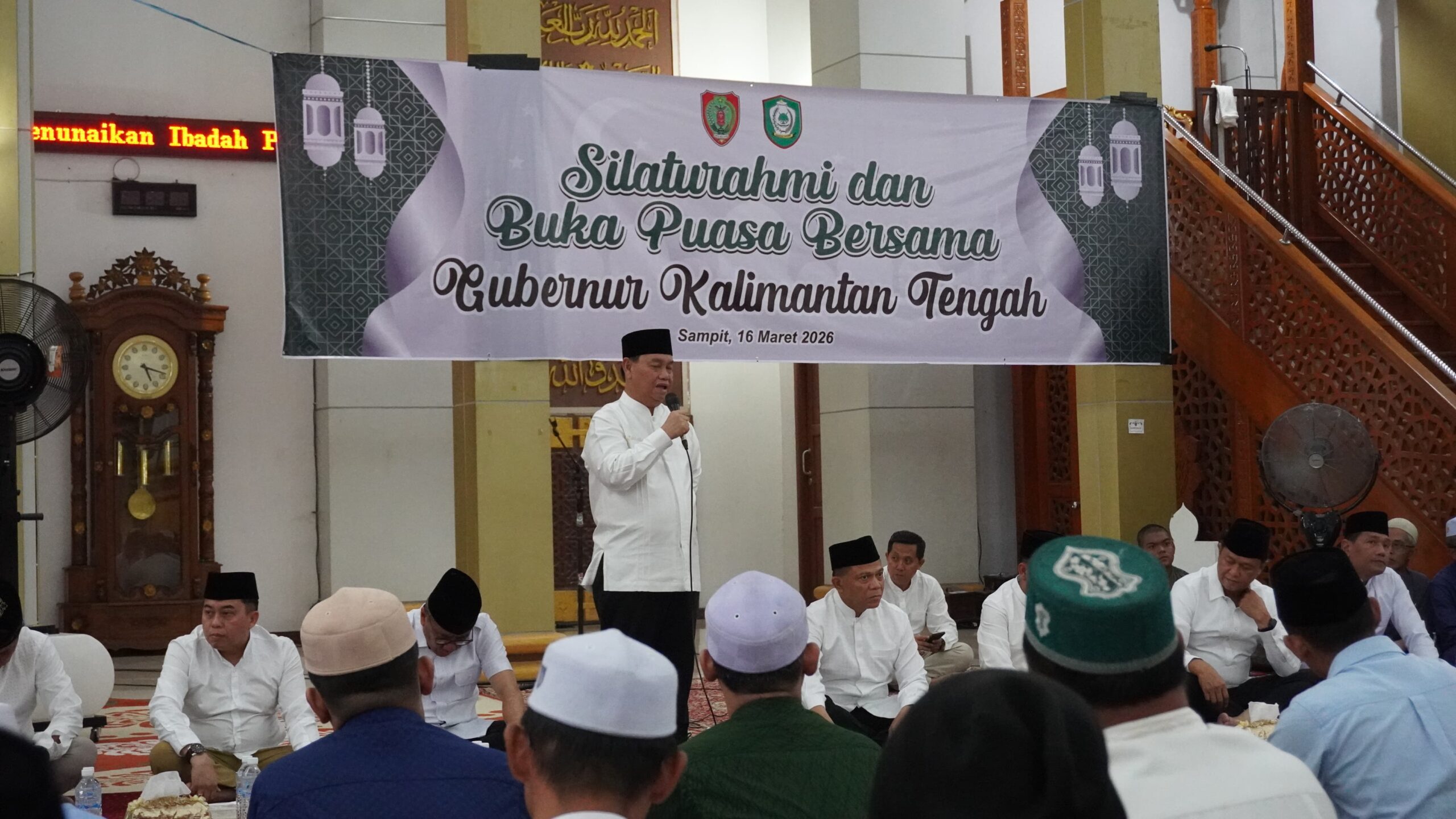 Dandim 1015/Sampit Hadiri Silaturahmi dan Buka Puasa Bersama Forkopimda Provinsi Kalimantan Tengah 