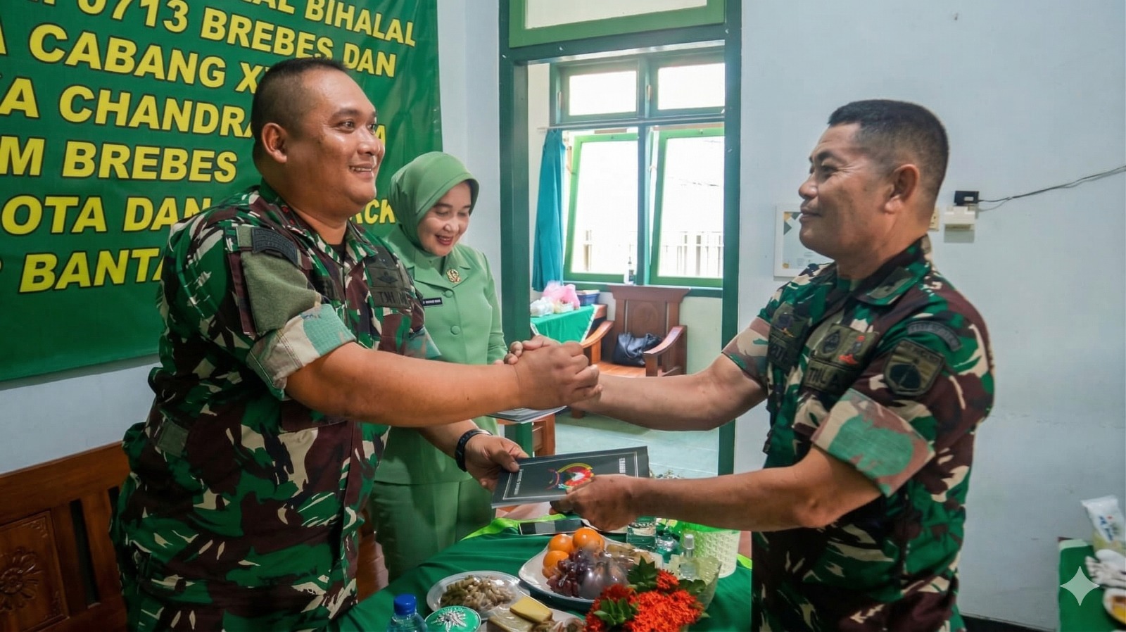 Dandim 0713/Brebes Gelar Kunker dan Halal Bihalal di Bantarkawung, Pererat Sinergi dengan Aparat dan Masyarakat