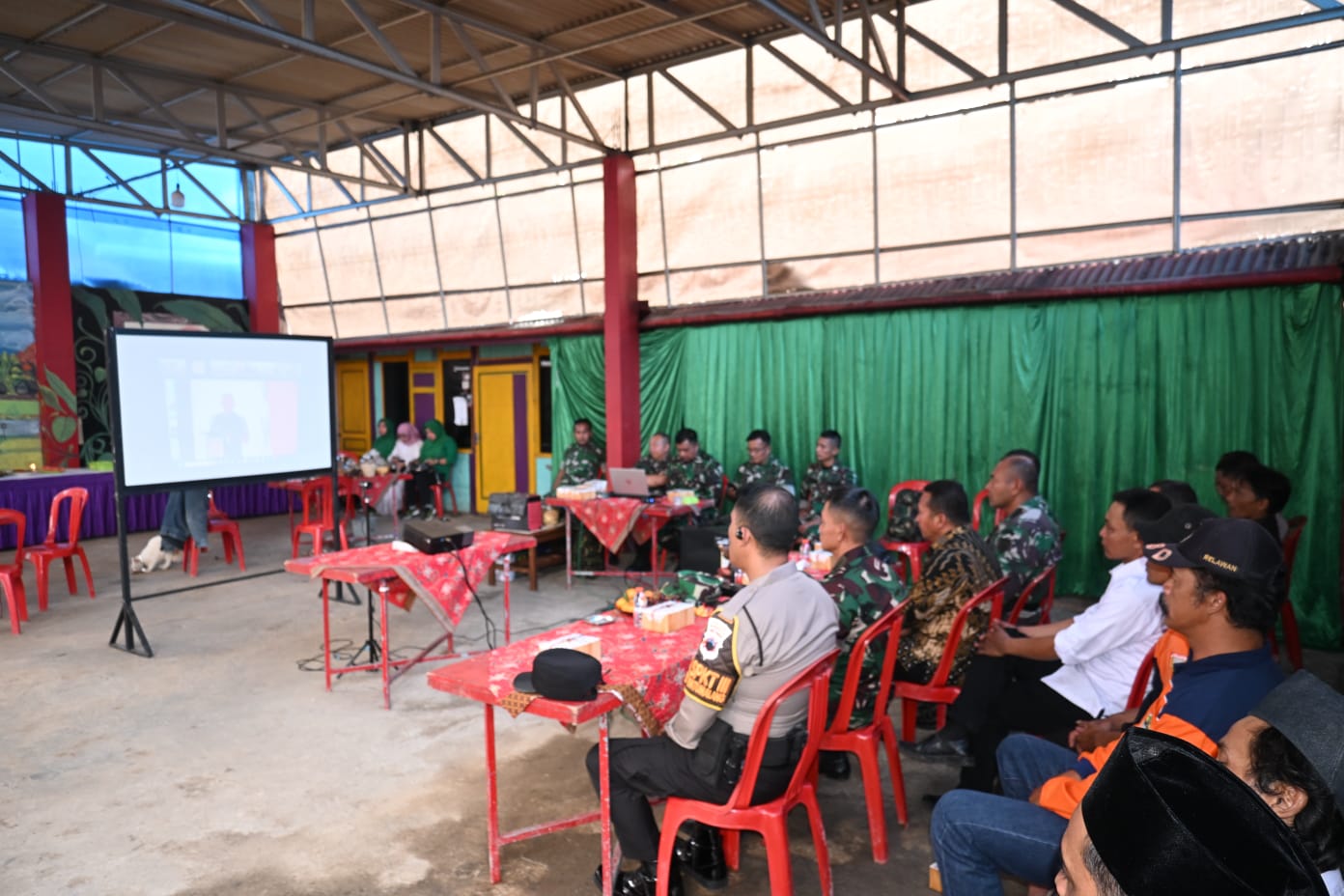 Dandim Wonosobo Ikuti Groundbreaking Jembatan Garuda Tahap III dan IV via Zoom Bersama Pangdam IV/Diponegoro