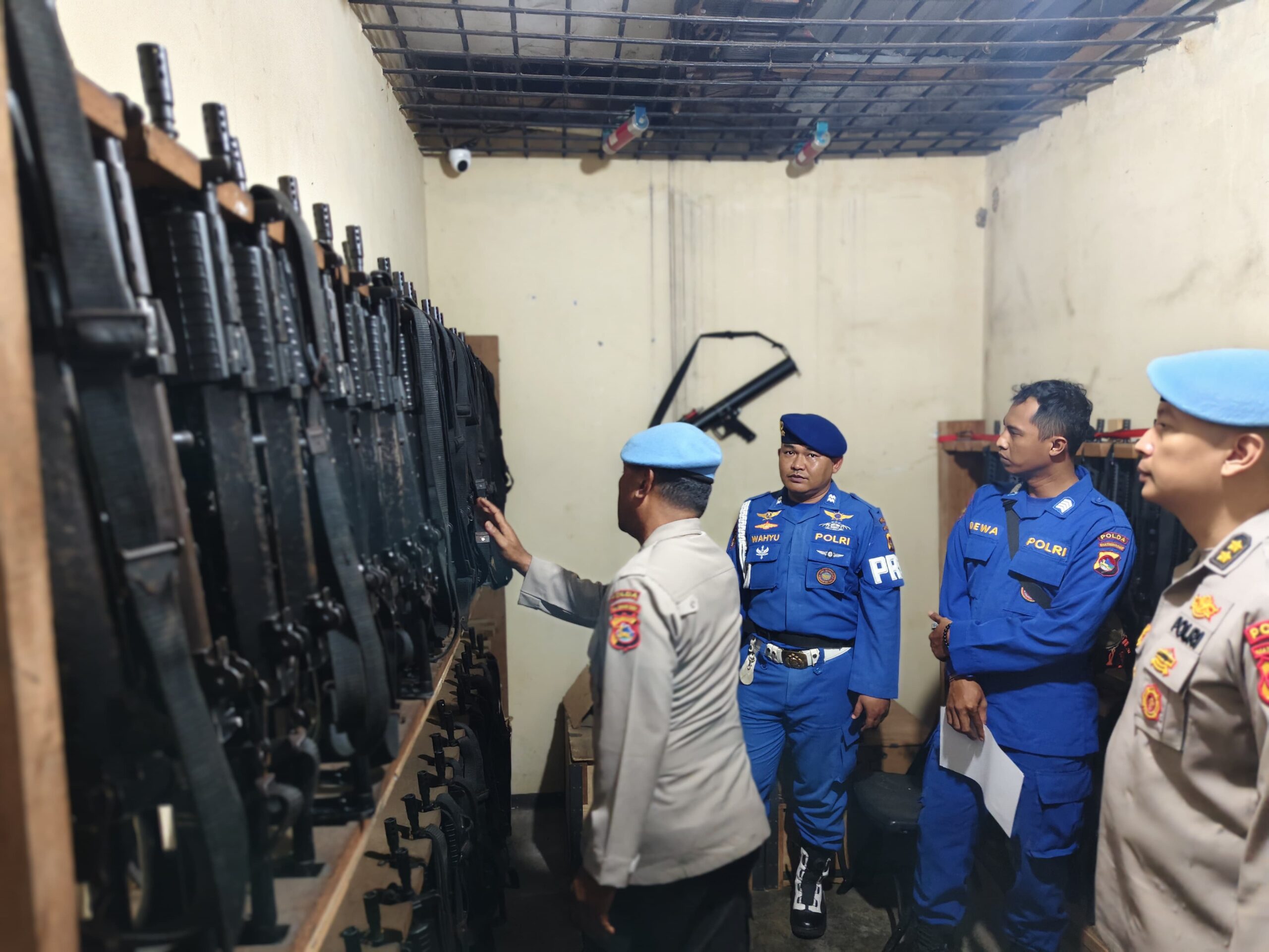 BIDPROPAM POLDA NTB LAKSANAKAN GAKTIBPLIN DAN MITIGASI DI MAKO DITPOLAIRUD