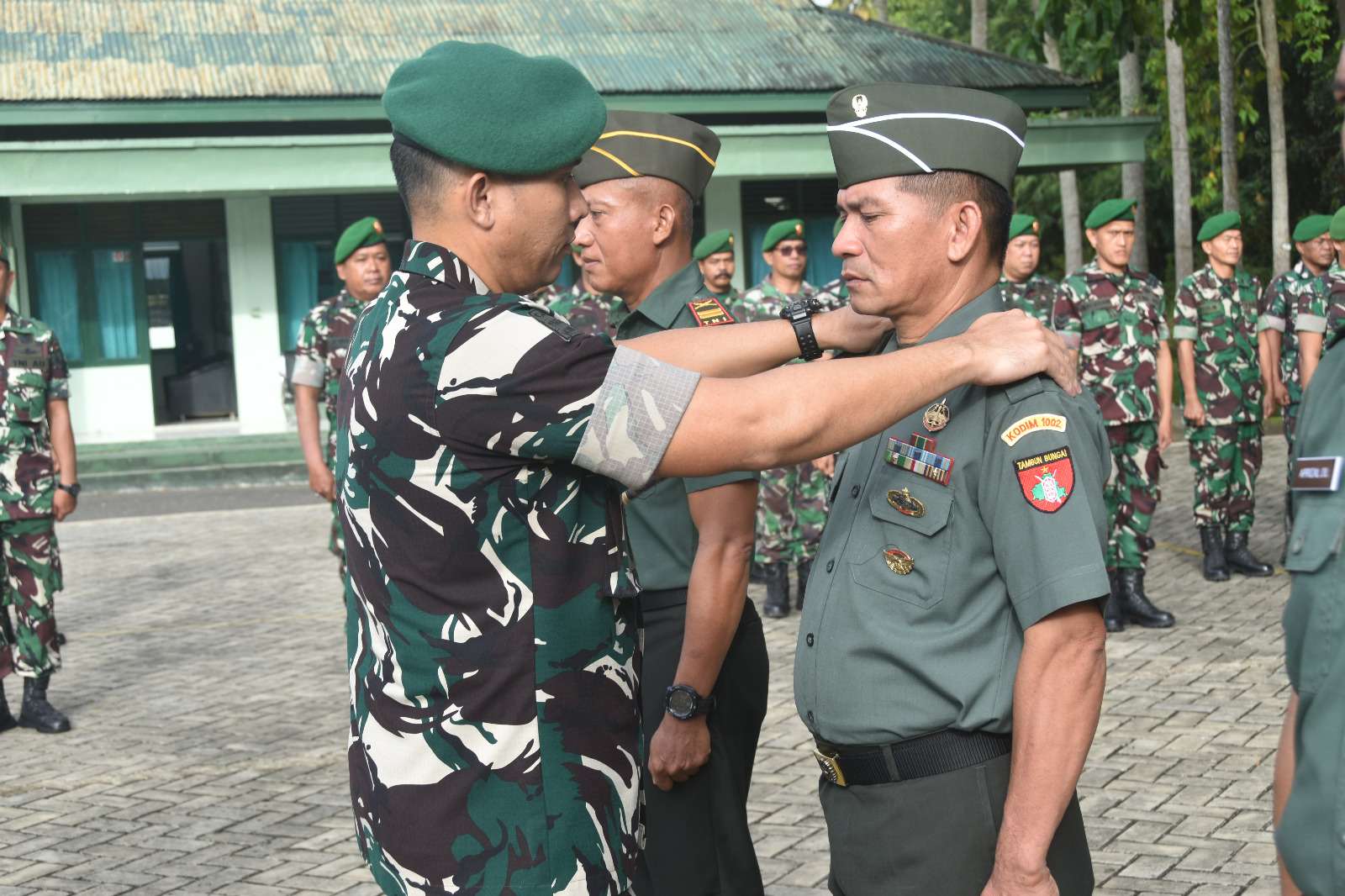 Korps Raport Kodim 1002/HST, Dandim Tekankan Tanggung Jawab dan Moral Prajurit