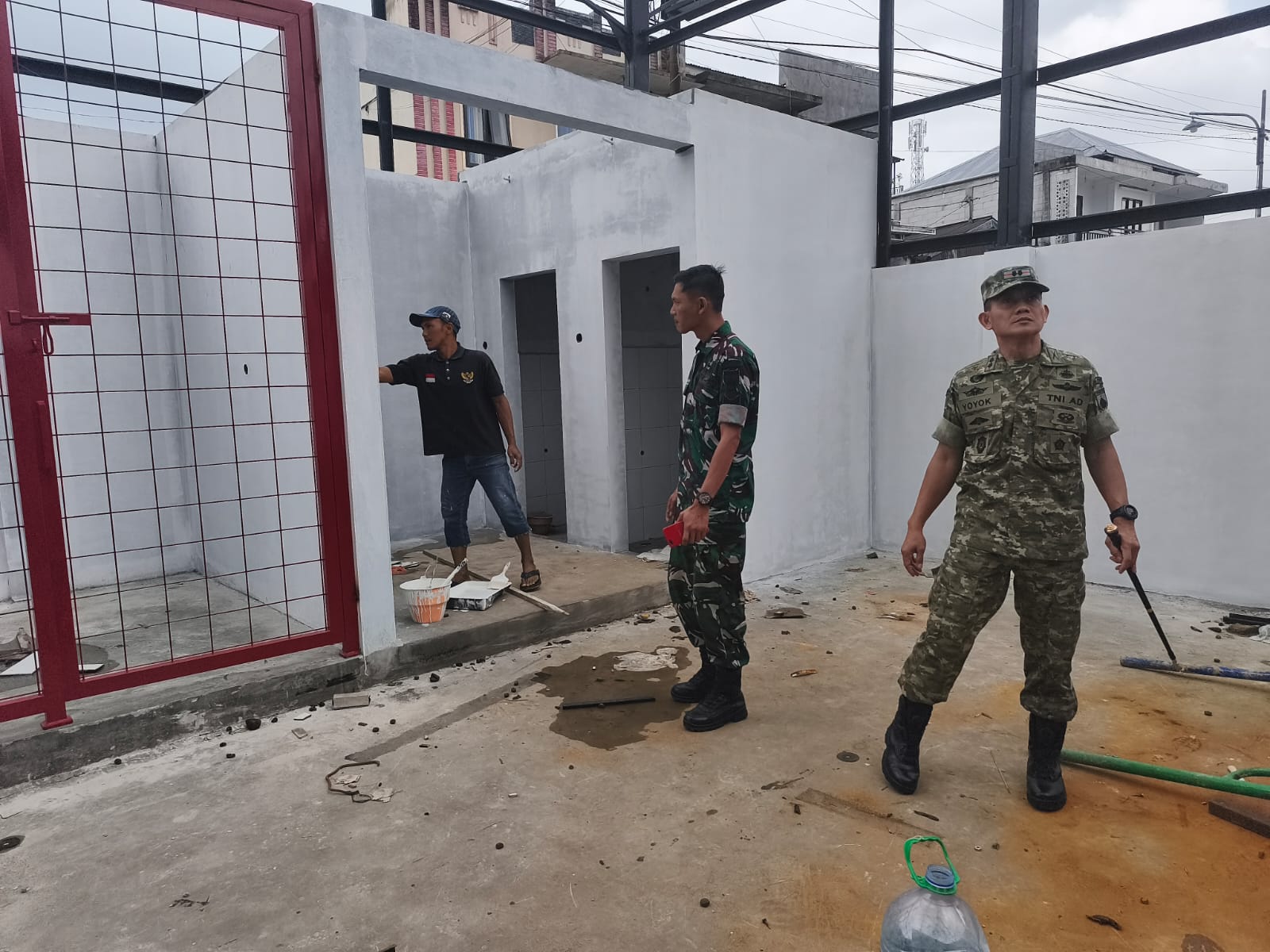 Dandim 0707/Wonosobo di Dampingi Pasi Ter Tinjau Pembangunan KDKMP di Tiga Desa, Pastikan Progres Sesuai Target