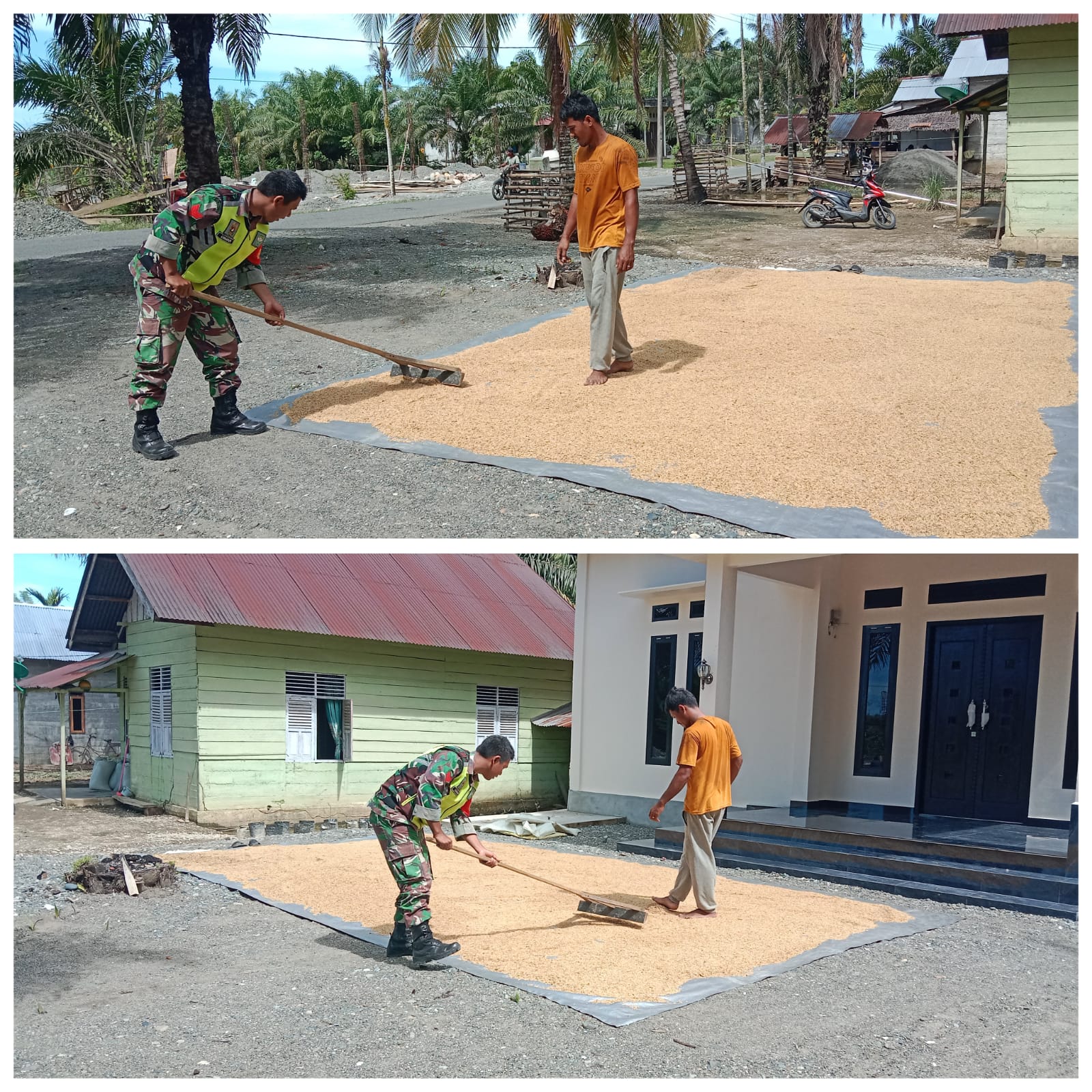 Kopka Usman tetap bersemangat melaksanakan kegiatan pendampingan ketahanan pangan