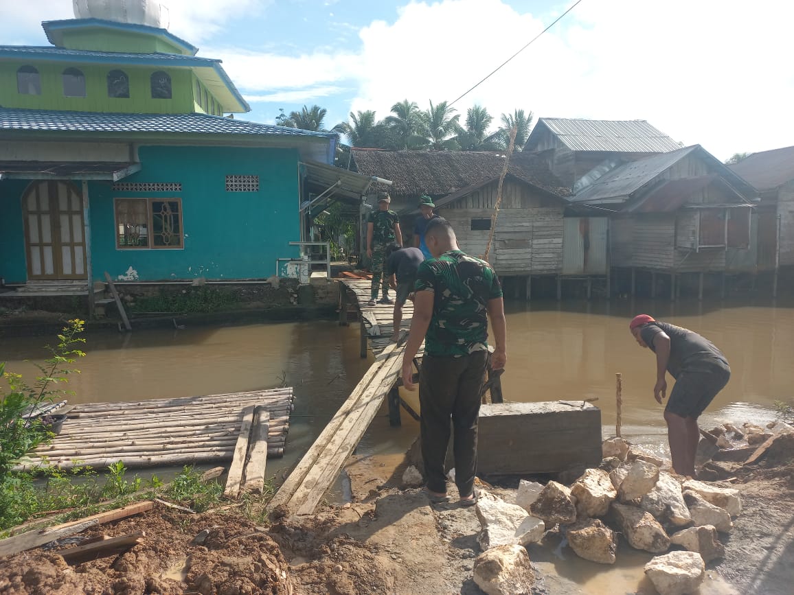 Akses Vital Warga, Pembangunan Jembatan Garuda Dikebut Bersama