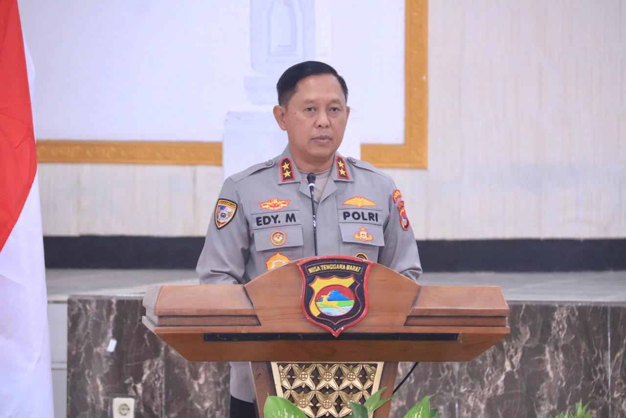 Kapolda NTB Pimpin Anev Kamtibmas Triwulan I 2026, Tekankan Deteksi Dini dan Sinergi Lintas Sektoral