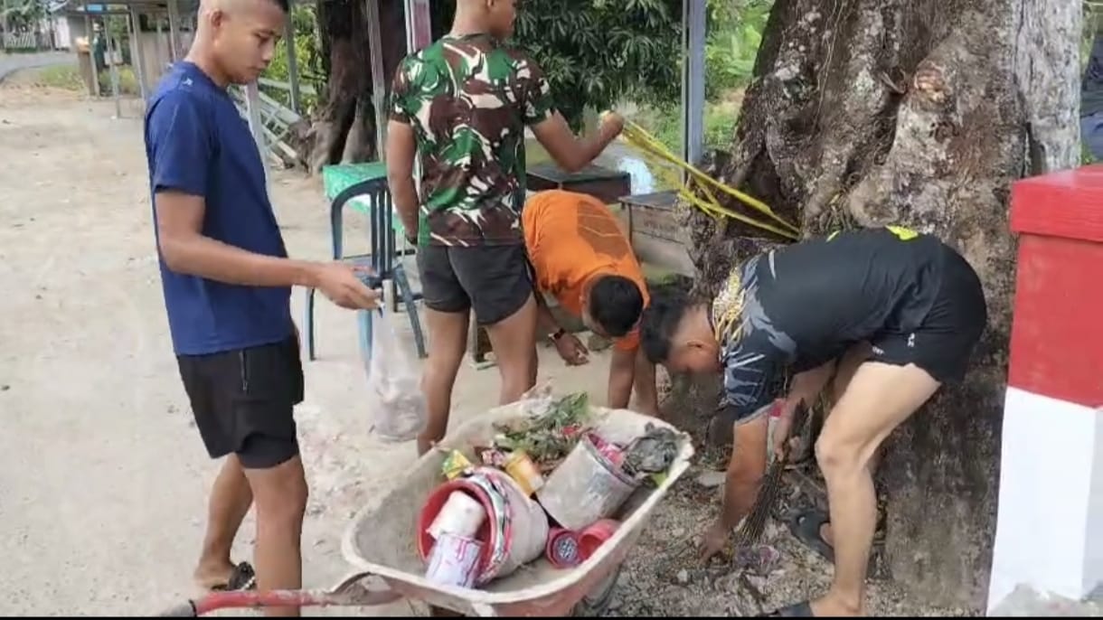 Jelang Peresmian, Lingkungan Jembatan Garuda Dibersihkan