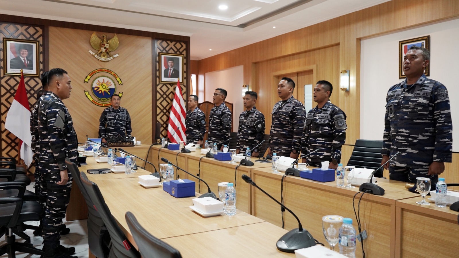PANGKOARMADA I MENGIKUTI APEL KOMANDAN SATUAN TNI AL 2026