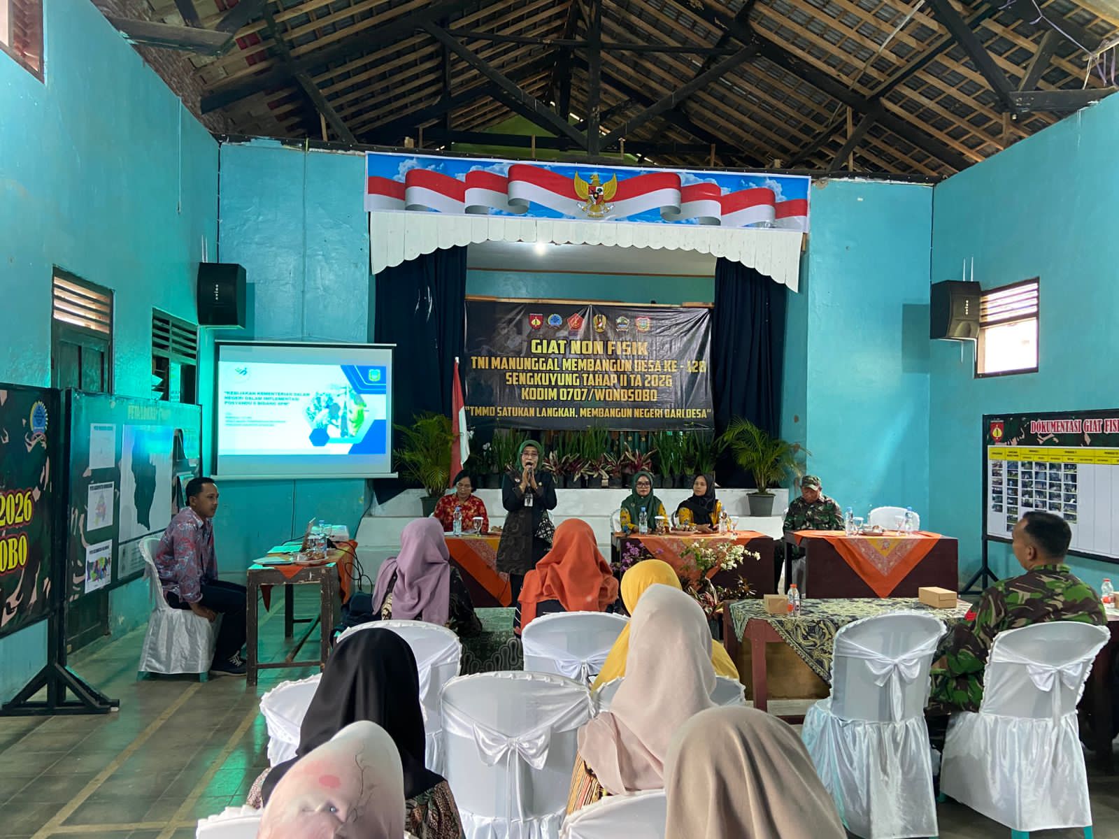 Tak Hanya Bangun Fisik, Kodim 0707/Wonosobo Fokus Cegah Sengketa Lahan, kebecanaan di TMMD Tahap II
