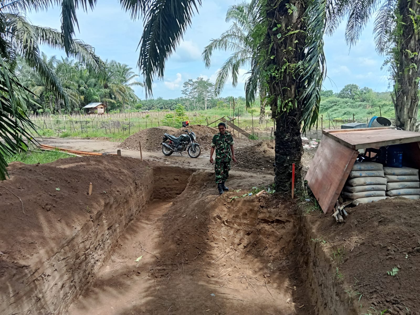 Jembatan Perintis Desa Tualang Mulai Dibangun, Akses Warga Segera Lebih Mudah