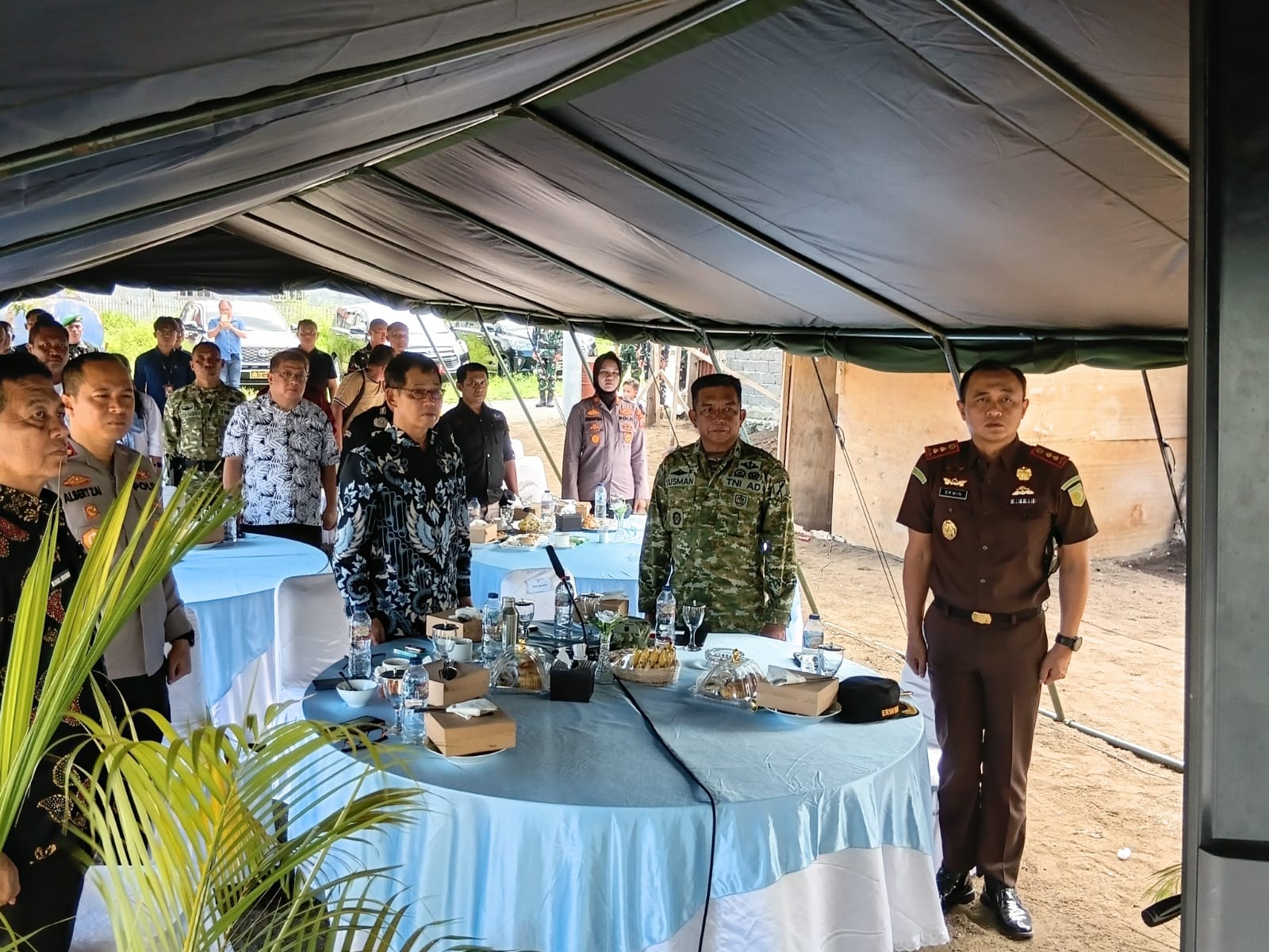 Bentuk Dukungan Nyata Terhadap Program Pemerintah, Kodim 1310/Bitung Selenggarakan Vicon di Dua Titik Lokasi Berbeda Bersama Presiden RI dalam Launching 1.061 Titik KDKMP