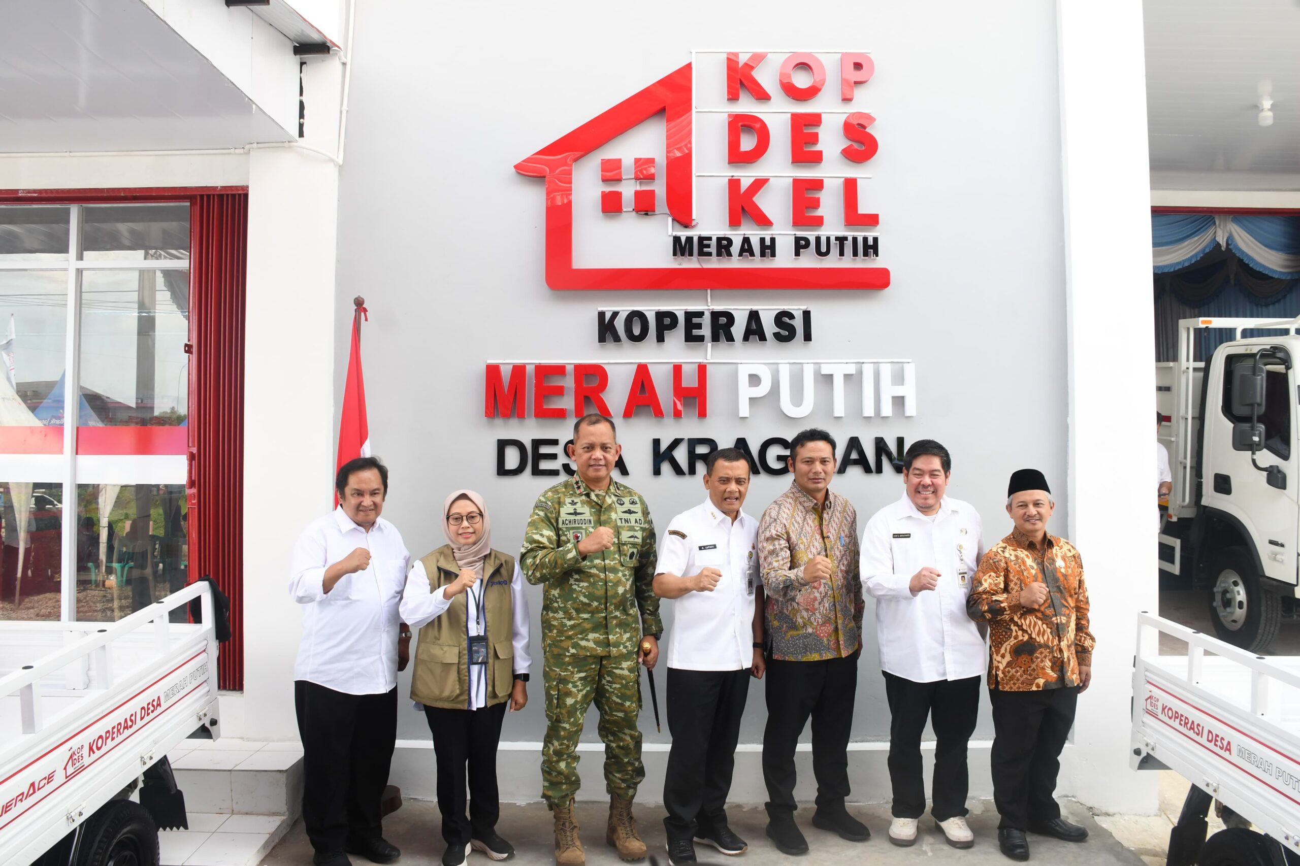 Peresmian 531 KDKMP di Wilayah Kodam IV Jadi Motor Penggerak Ekonomi Desa