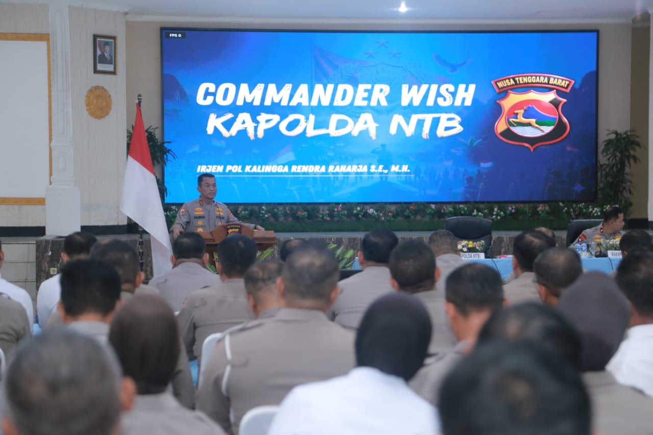 Irjen Kalingga Paparkan 8 Program Strategi Polda NTB