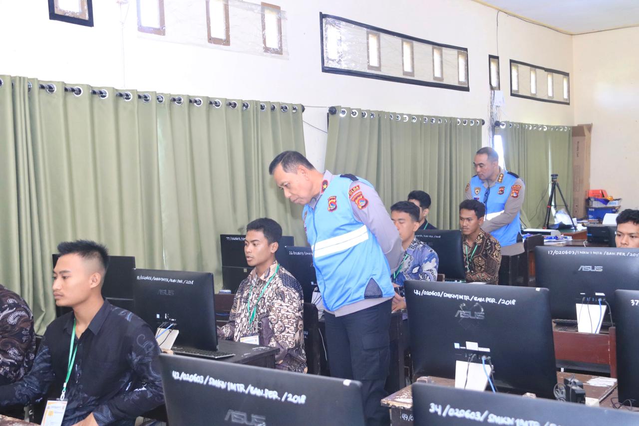 Wakapolda NTB Tinjau Langsung Lokasi Tes Mental dan Kepribadian Calon Bintara Polri 2026