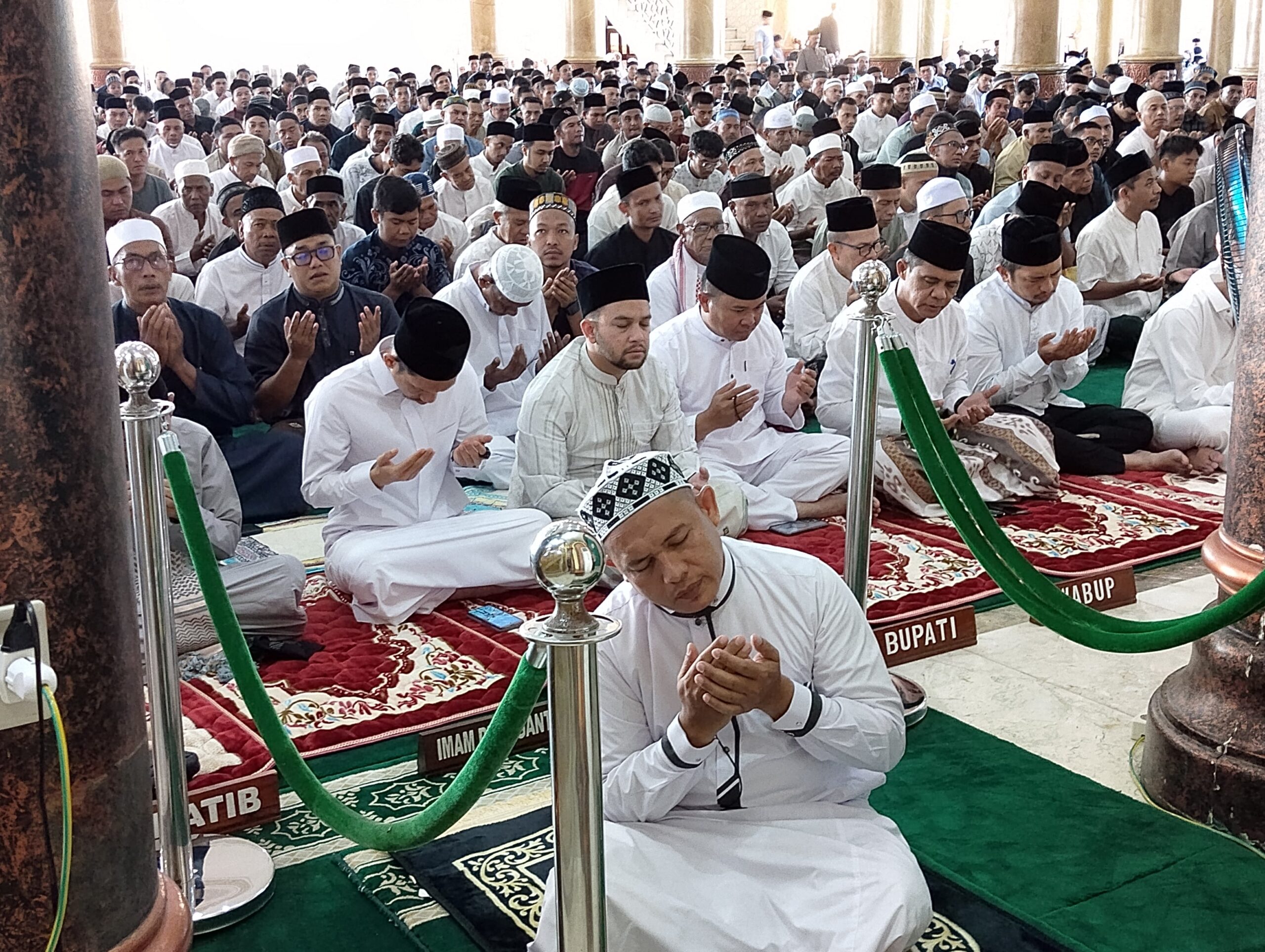 Momentum Idul Adha, Dandim 0105/Abar : Mari Kita Teladani Kesabaran Nabi Ibrahim A.S dan Keikhlasan Nabi Ismail A.S