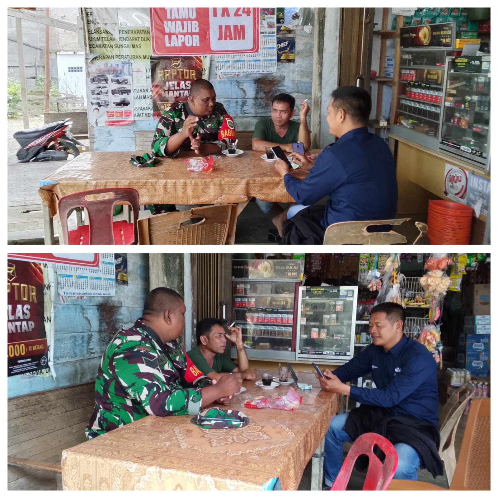 Hangatkan Suasana Idul Adha, Babinsa Koramil 01/SM Sosialisasikan Pentingnya Berkurban
