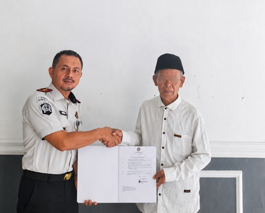 Remisi Hari Lansia Nasional Jadi Bentuk Perhatian Lapas Brebes kepada Warga Binaan Lansia