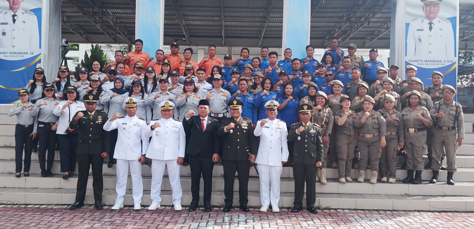 Teguhkan Semangat Persatuan Bangsa, Dandim 1310/Bitung Hadiri Upacara Bendera Peringatan Hari Lahir Pancasila Tahun 2026 di Lingkungan Pemerintah Kota Bitung