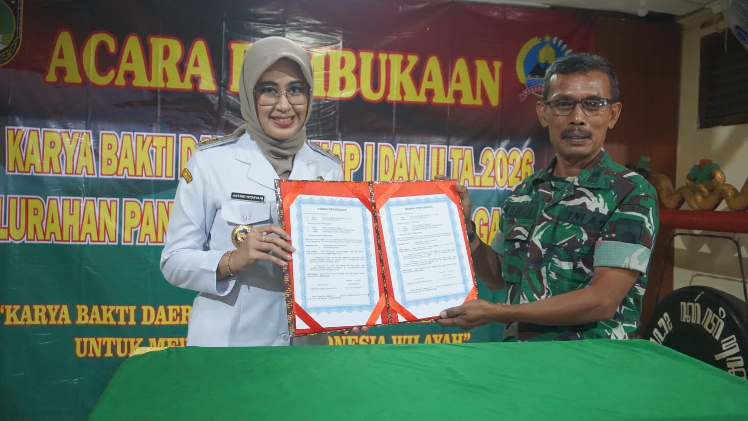 Karya Bakti Daerah (KBD) Tahap I Dan ll TA.2026 di Wilayah Kodim 0735/ Surakarta Hari Ini Resmi Dibuka