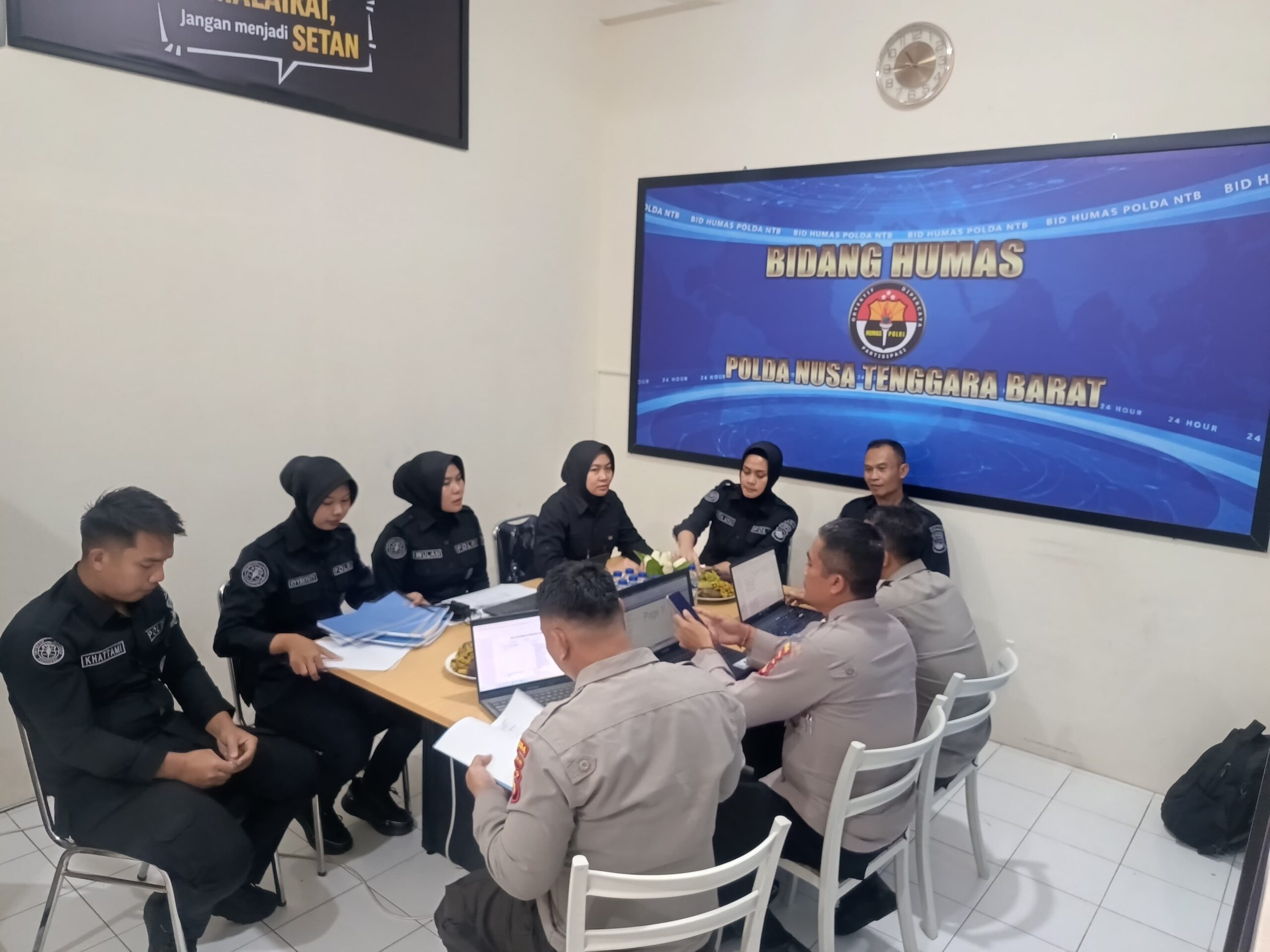 Perkuat Akurasi Perencanaan Anggaran, Tim Supervisi Polda NTB Kunjungi Bidhumas