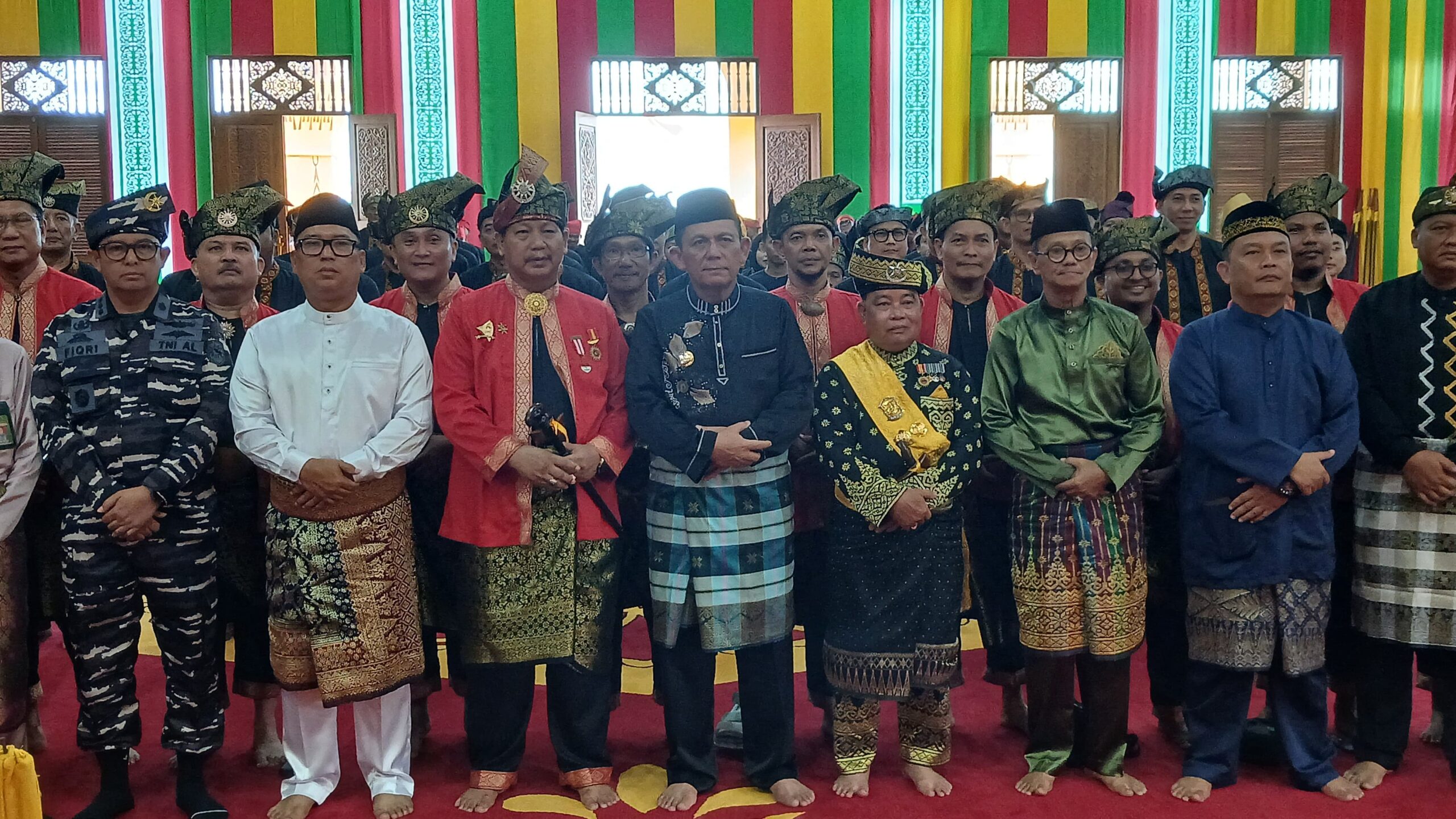 KOARMADA I DUKUNG PENGUATAN KEARIFAN LOKAL MELALUI PENGUKUHAN HULUBALANG LAM KEPRI