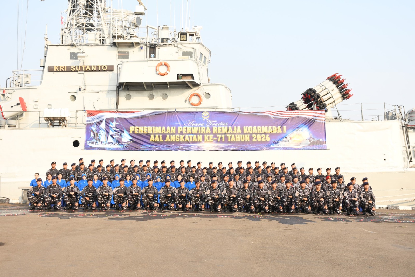 PERWIRA REMAJA AAL ANGKATAN KE-71 RESMI DITERIMA