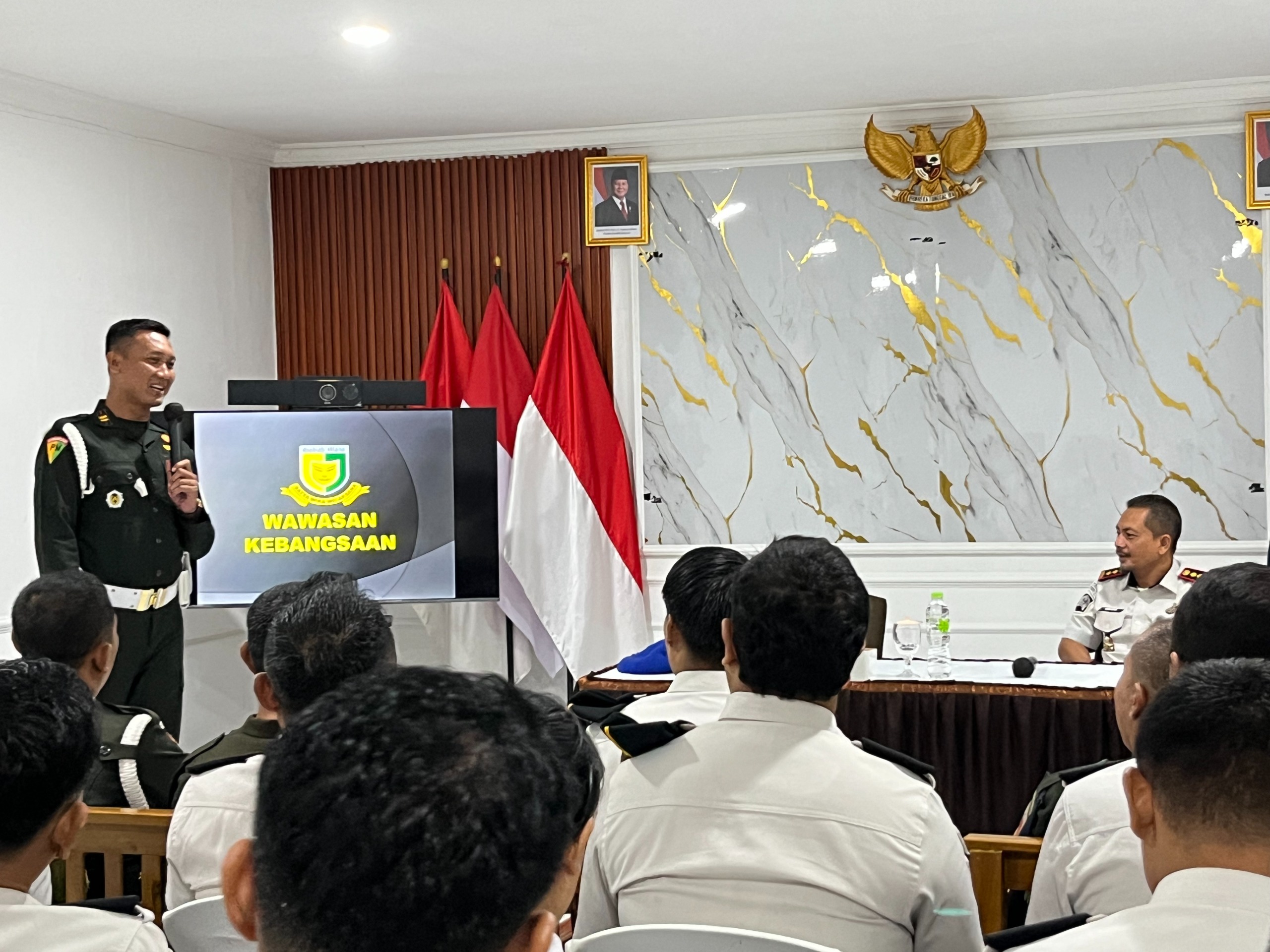 Dari Wawasan Kebangsaan Menuju Pelayanan Prima, Lapas Brebes dan Subdenpom Perkuat Karakter ASN
