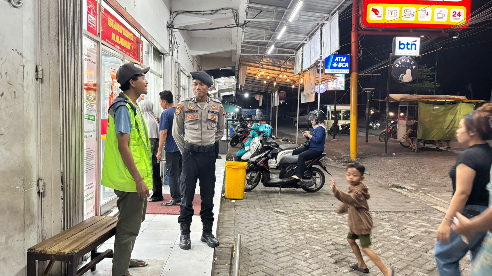 Patroli Strong Point Rinjani Presisi Sasar Titik Rawan Kota Mataram, Ditpamobvit Polda NTB Perkuat Harkamtibmas