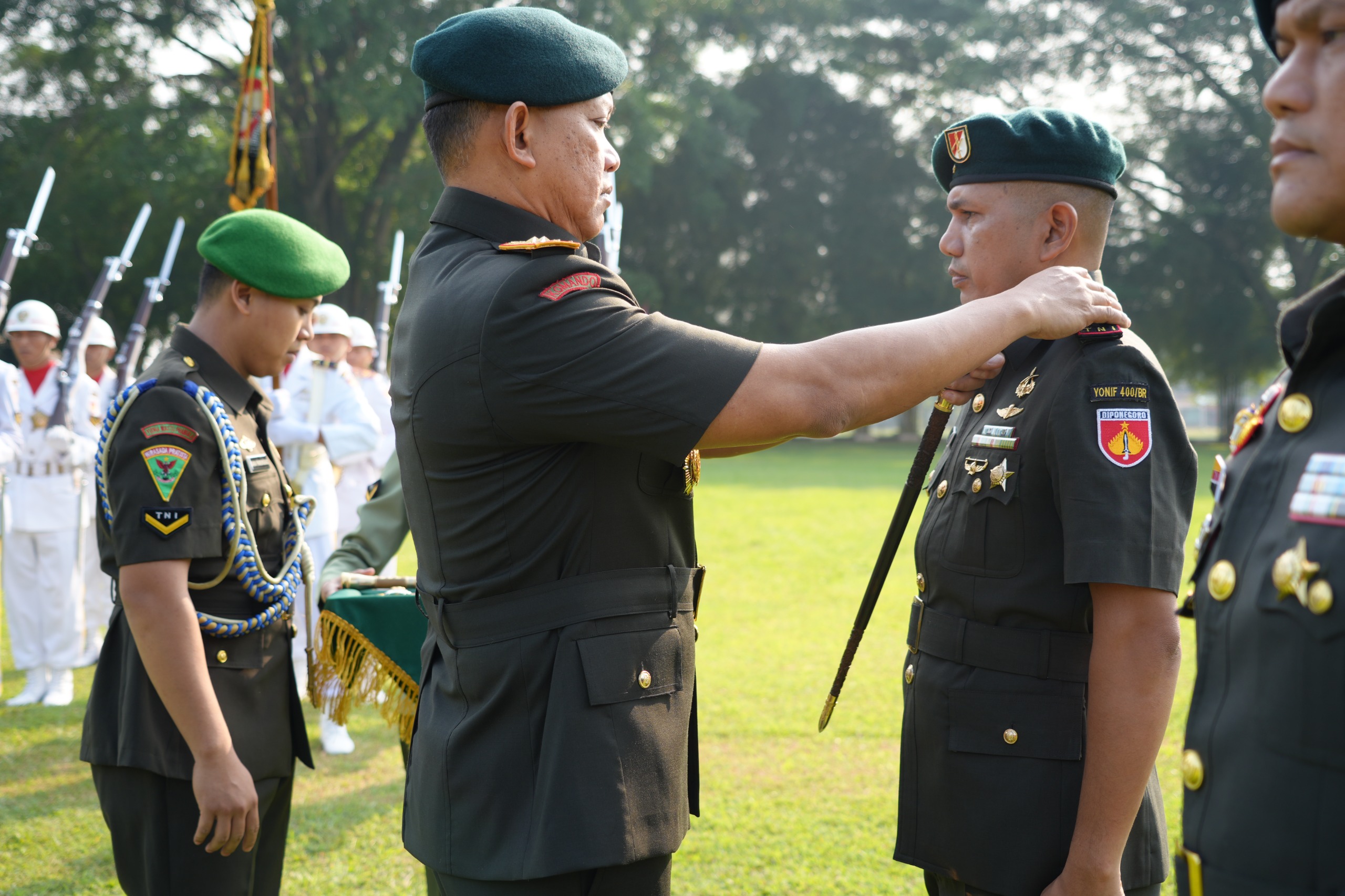 Pangdam IV/Diponegoro Pimpin Sertijab Danyonif 400/Banteng Raiders, Tegaskan Semangat Juang dan Kehormatan Prajurit Raider