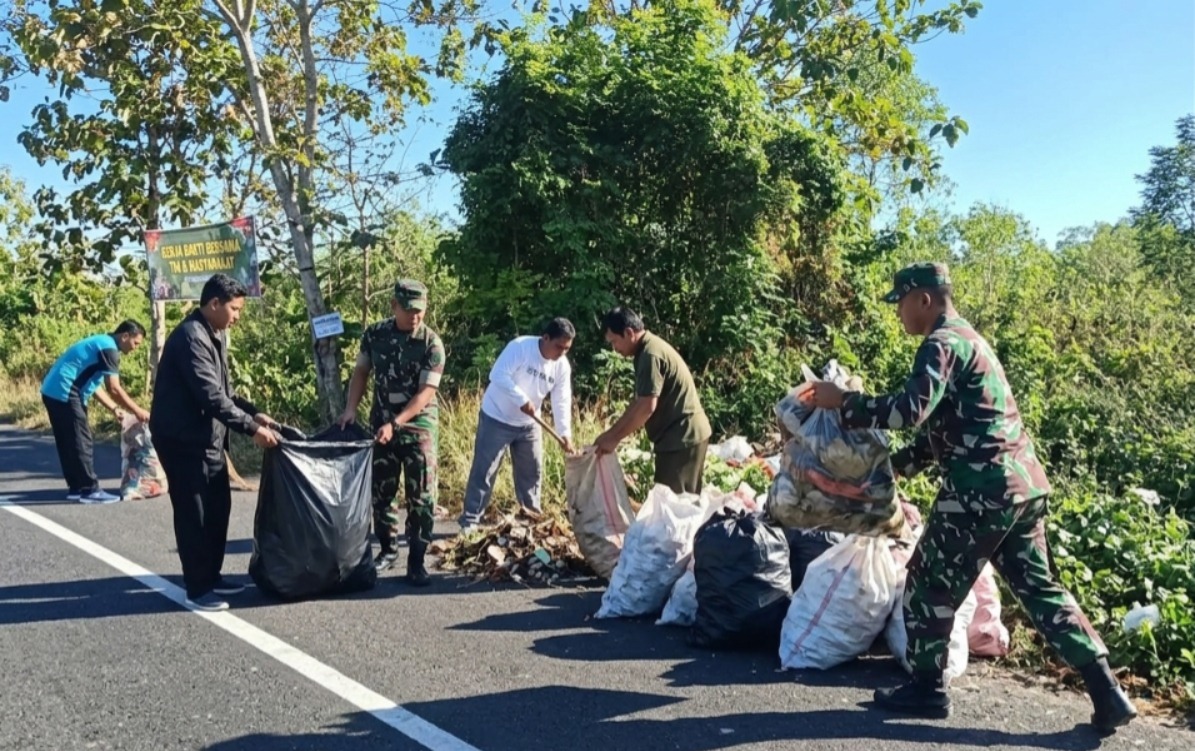 Sinergi TNI Polri dan Pemerintah Pracimantoro Peringati Hari Lingkungan Hidup Sedunia