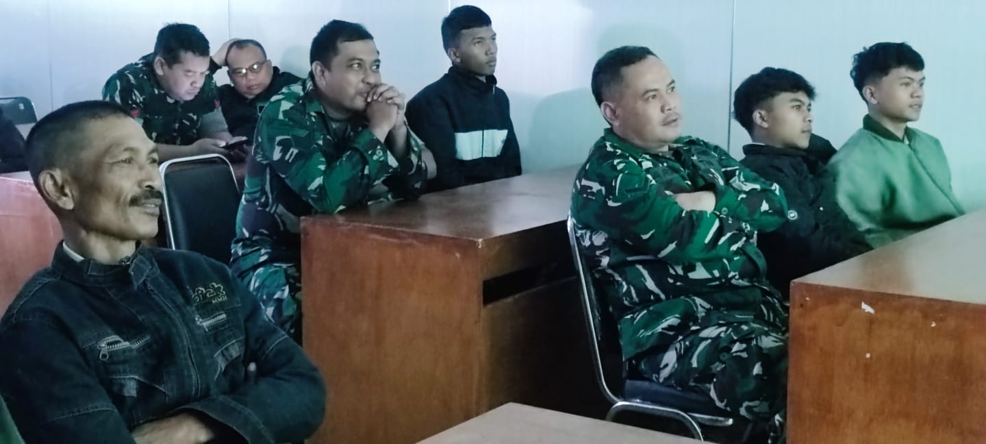 Kodim 0707/Wonosobo Gelar Nobar Piala Dunia 2026, Eratkan Silaturahmi dengan Warga di Aula Makodim