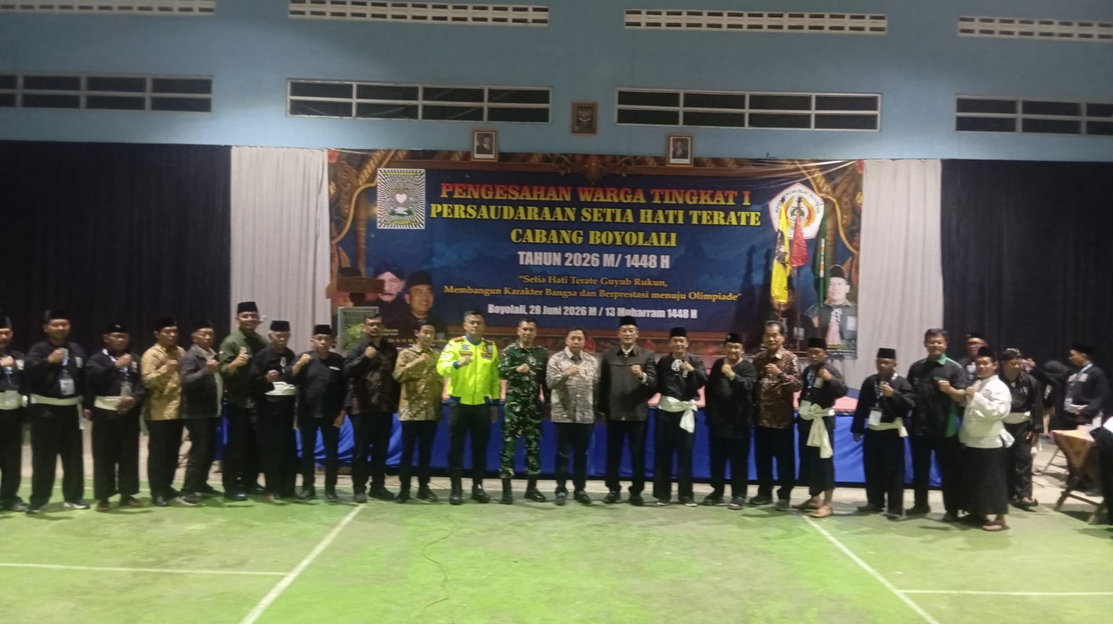 Dandim dan Kapolres Boyolali Pimpin Patroli Pengesahan Warga Baru PSHT, Wujudkan Boyolali Aman dan Damai