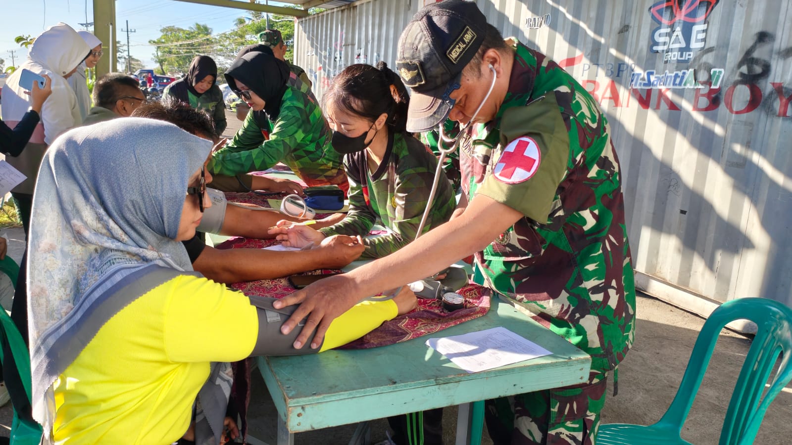 Kodim 0724/Boyolali Gelar Bakti Kesehatan Gratis, Wujud Nyata Kepedulian TNI terhadap Kesehatan Masyarakat
