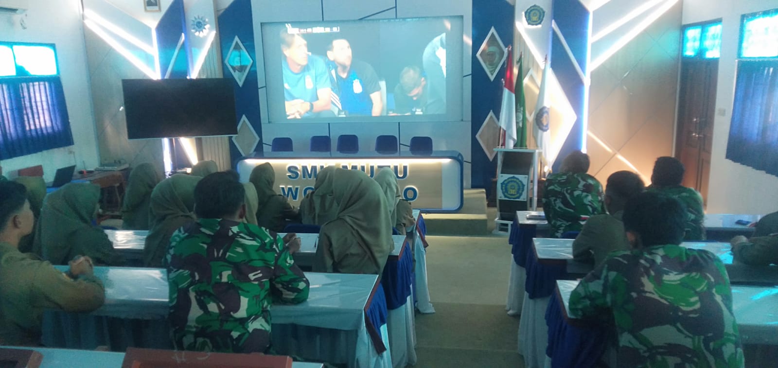 Kodim 0707/Wonosobo Gelar Nobar Piala Dunia 2026, Perkuat Kedekatan TNI dengan Generasi Muda