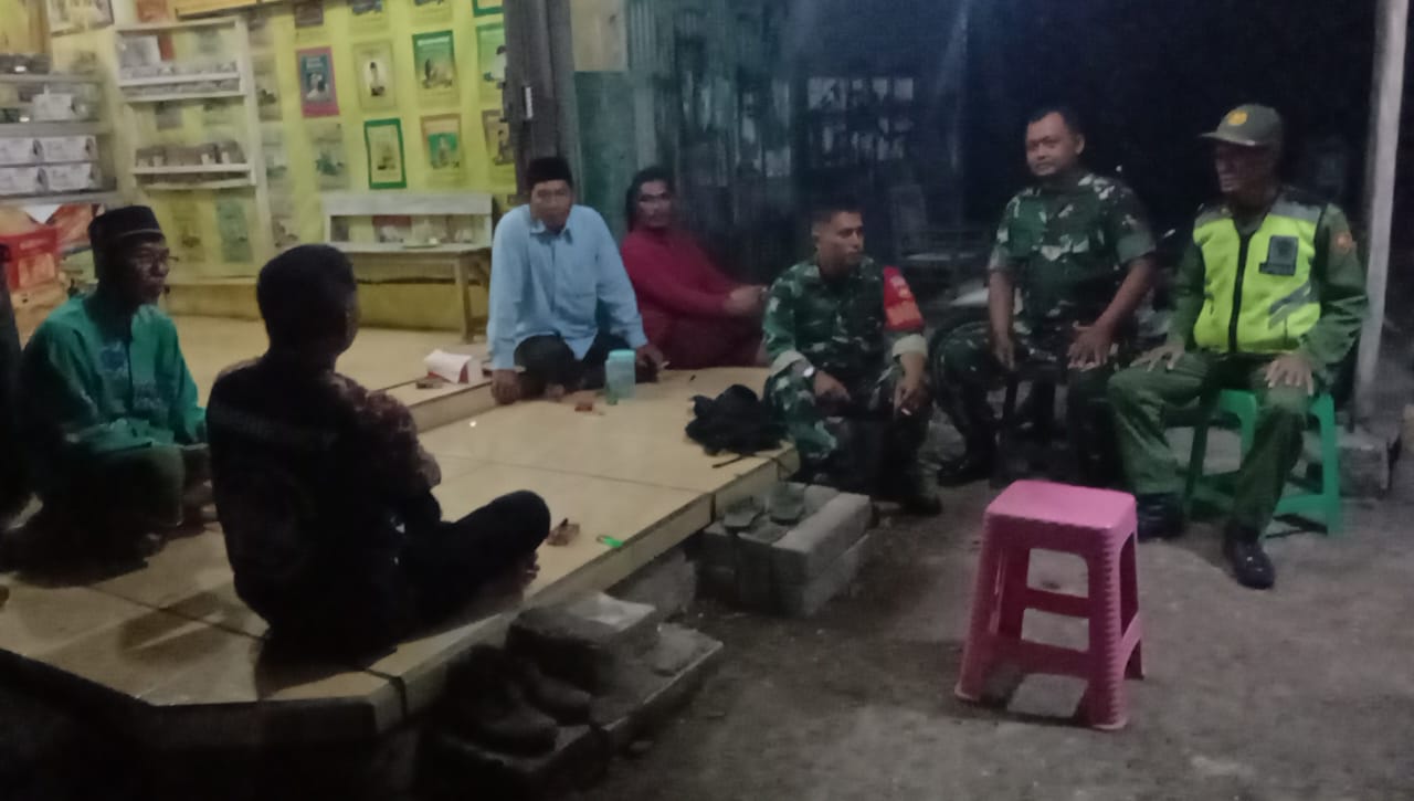 Begini Cara TNI Dan Linmas Menjaga Keamanan Diwilayah