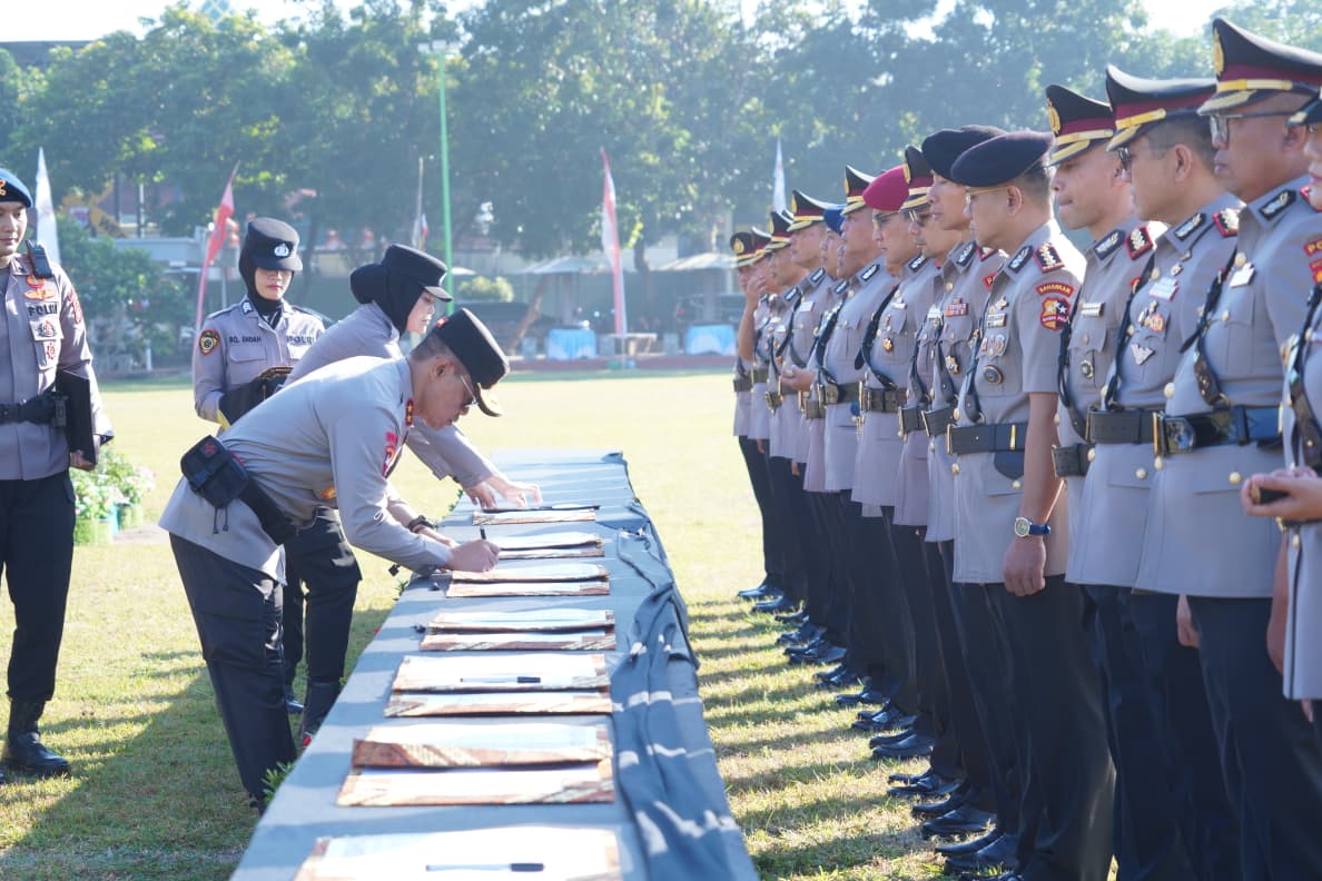 Empat Kapolres dan Sejumlah PJU Polda NTB Resmi Berganti, Ini Pesan Kapolda