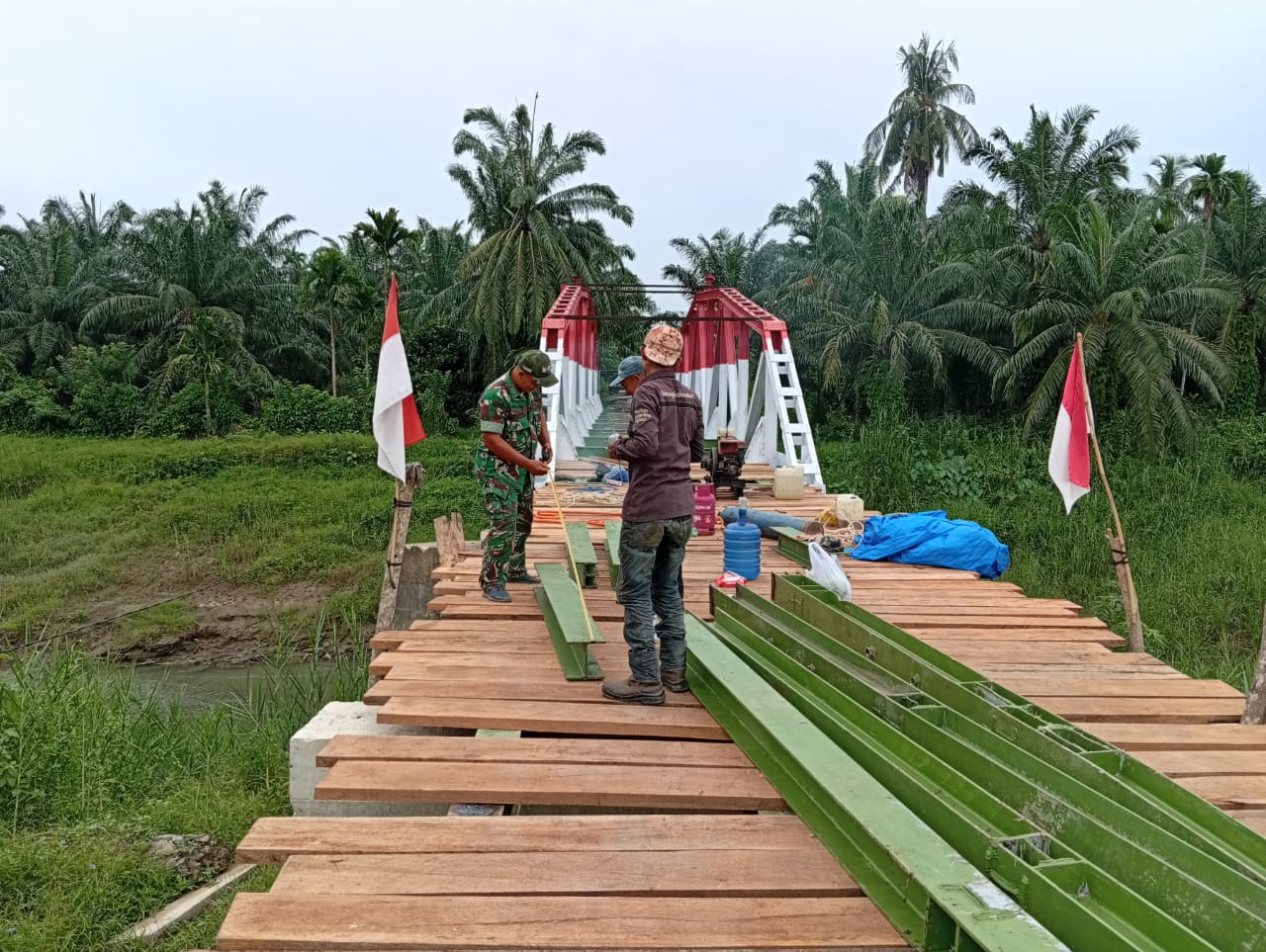 Dari Rangka Baja Menuju Asa Warga, Jembatan Perintis Garuda Terus Bertumbuh