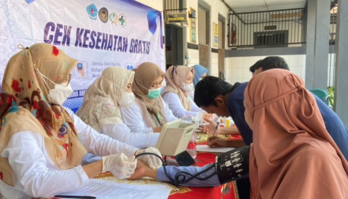 Lapas Brebes Perkuat Layanan Kesehatan, 129 Petugas dan Warga Binaan Ikuti Cek Kesehatan Gratis