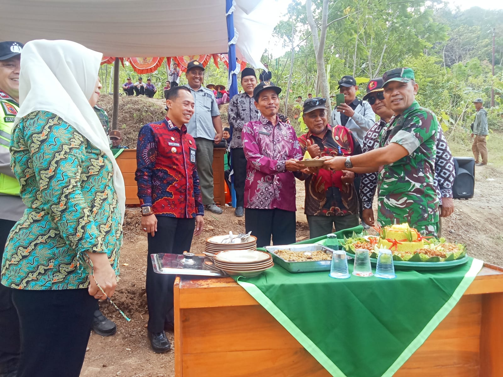 Jembatan Gantung Perintis Garuda Resmi Diresmikan, Hubungkan Dua Desa di Kecamatan Salem