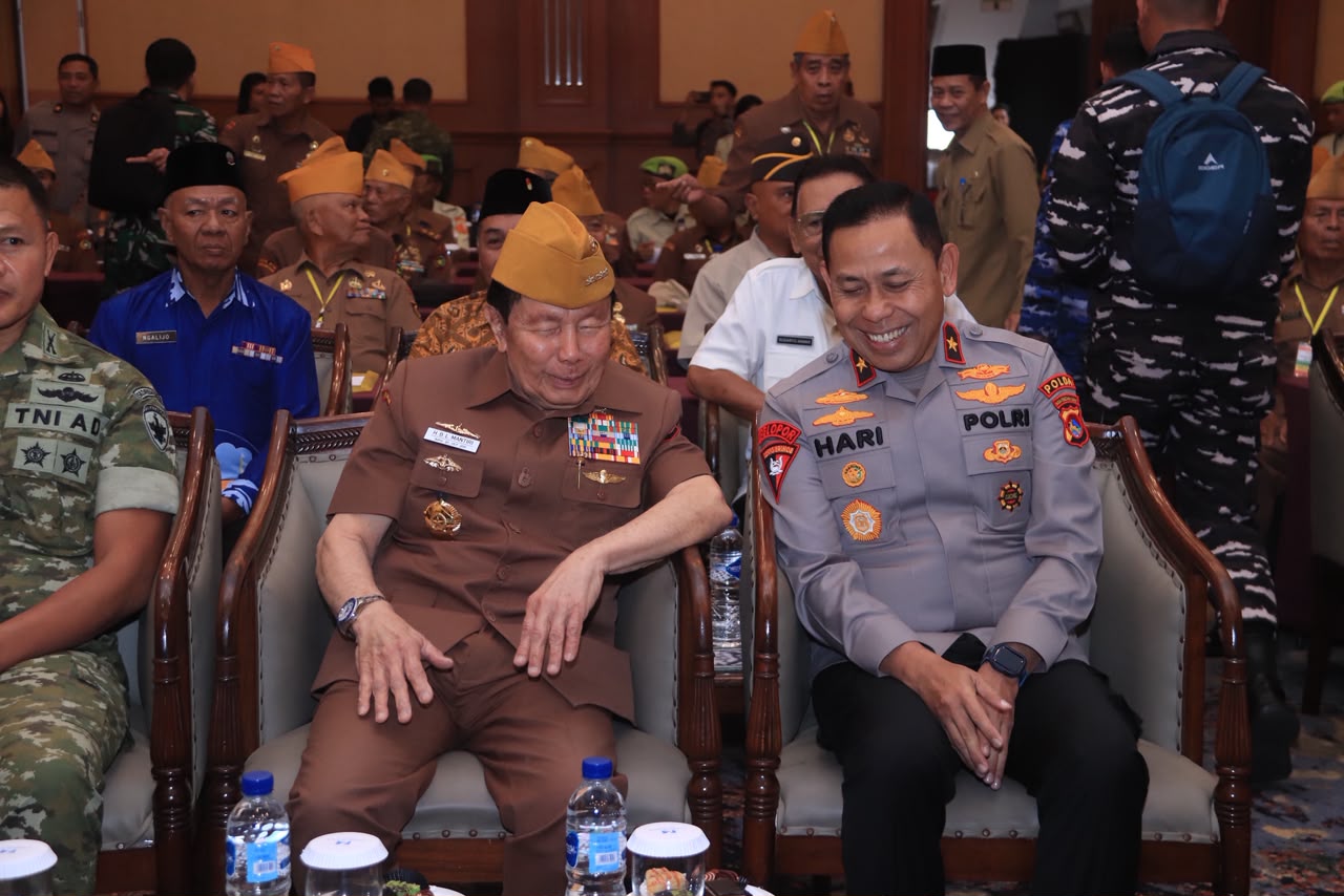 Komitmen Jaga Semangat Kebangsaan, Wakapolda NTB Hadiri Musda VII LVRI NTB