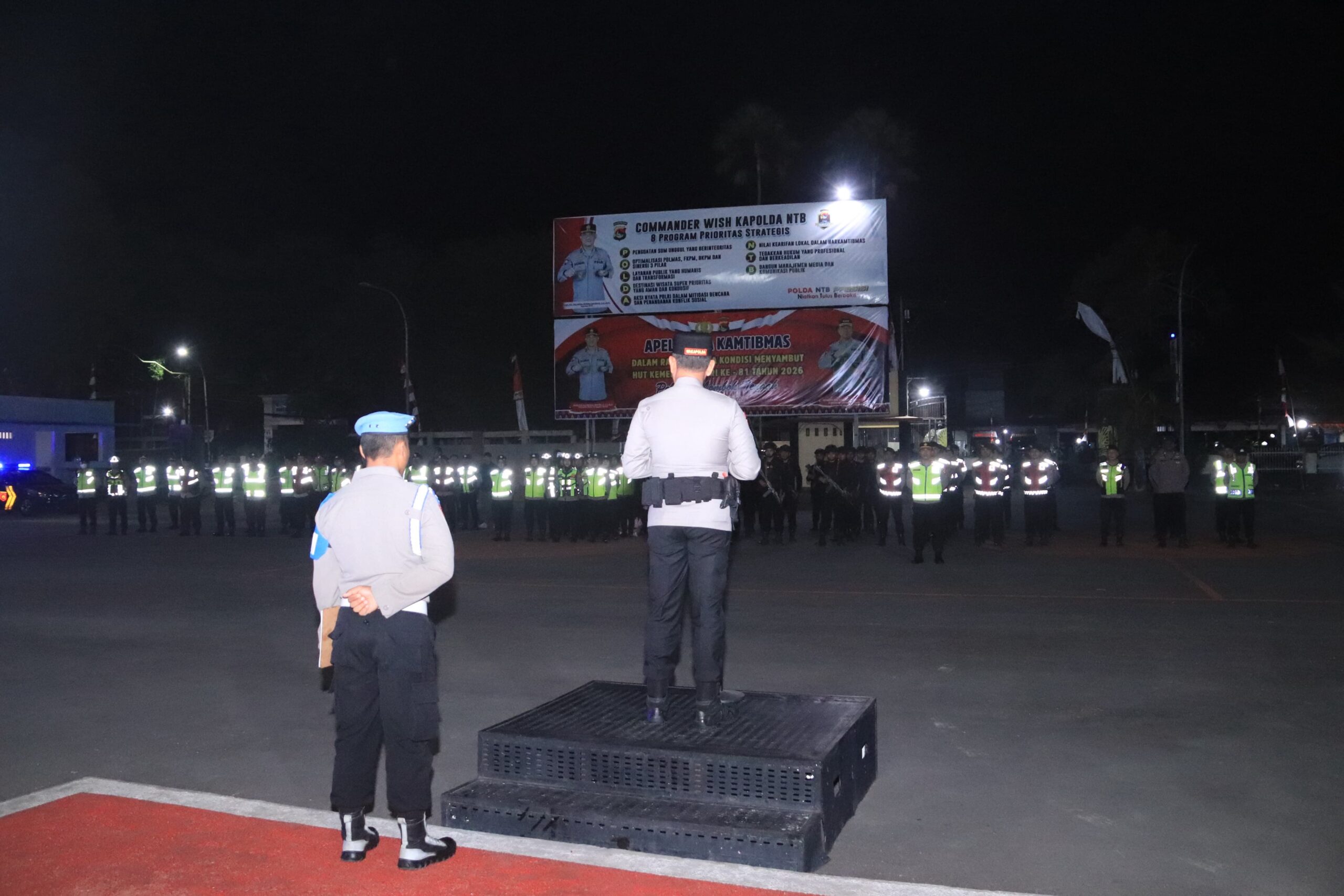 Wakapolda NTB Pimpin Patroli Rinjani Presisi di Wilayah Lombok Tengah 