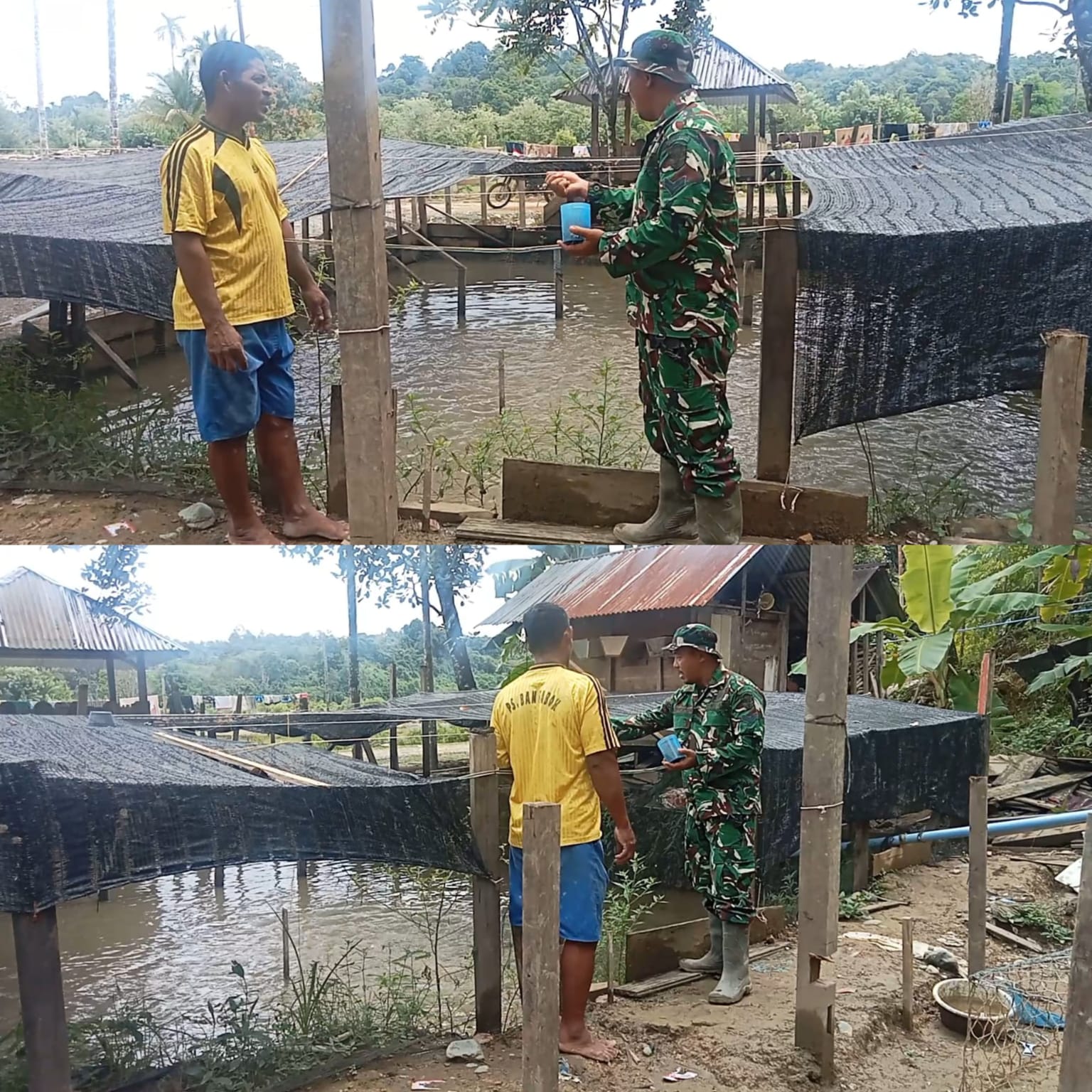 Pererat Hubungan dengan Masyarakat, Babinsa Posramil 05/Pante Ceureumen Aktif Laksanakan Komsos