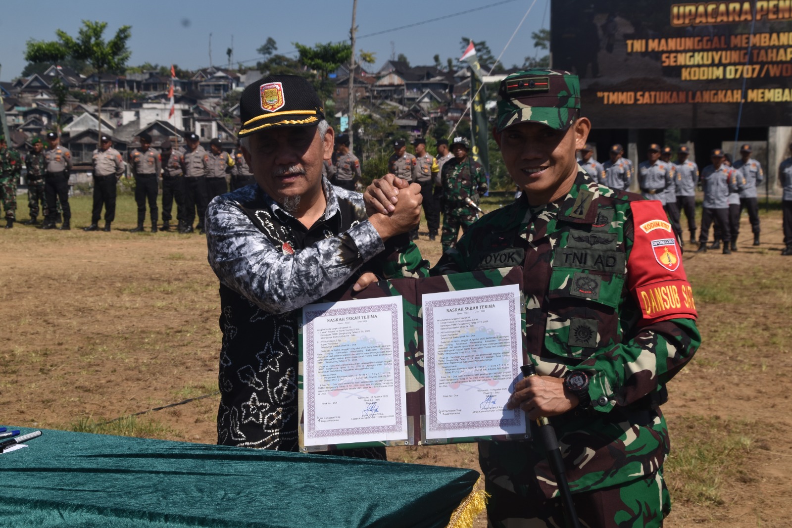 Satu Bulan Bersinergi, TMMD Sengkuyung di Watumalang Hasilkan Jalan Mulus hingga Rumah Layak Huni 