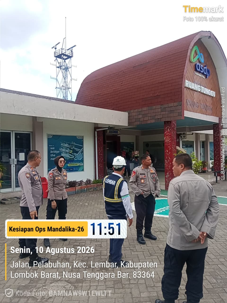 Jelang MotoGP 2026, Polda NTB Survei Lokasi Pos Pengamanan di Pelabuhan Lembar dan Gili Mas