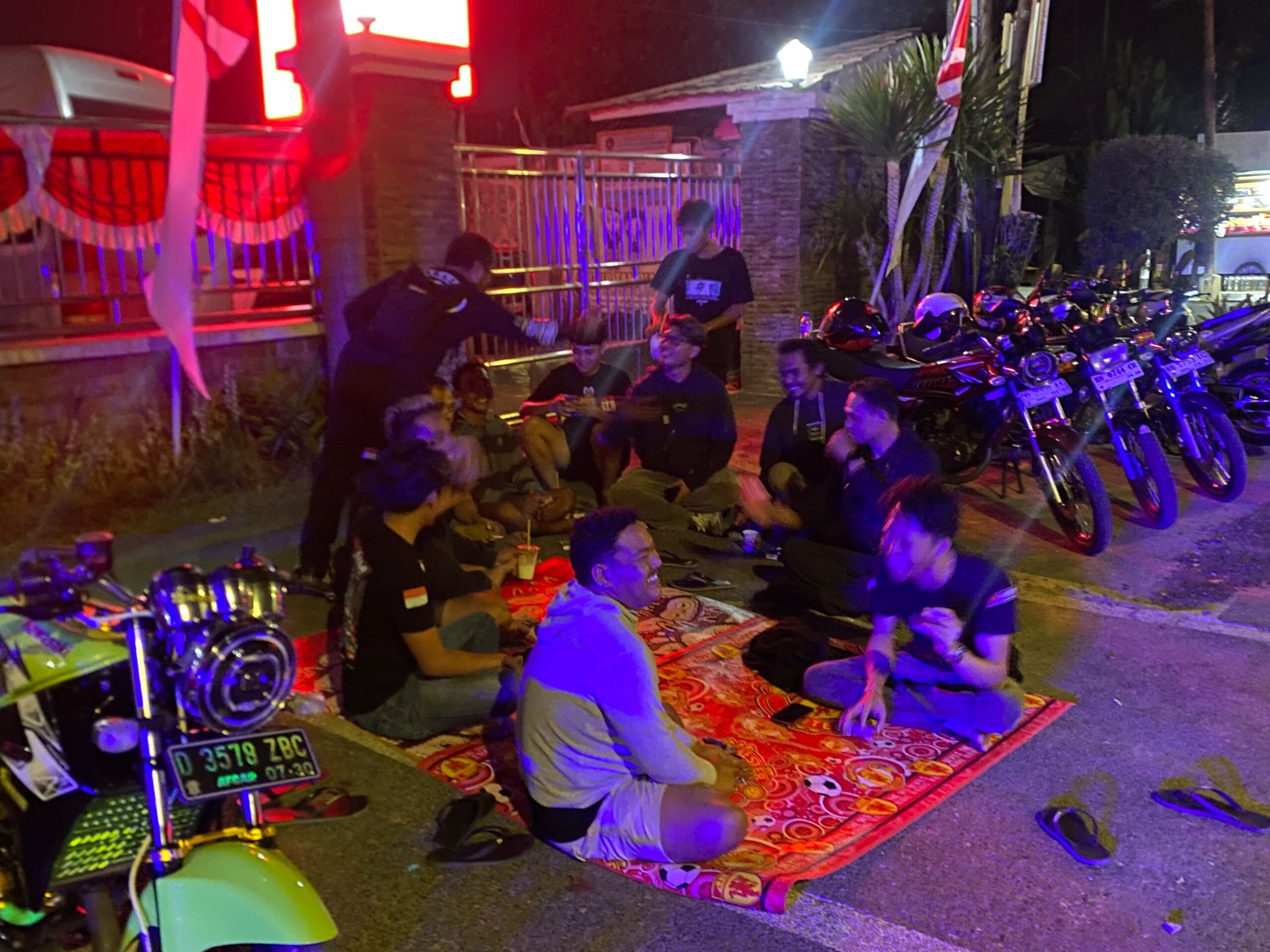 Tekan Angka Kejahatan 3C dan Balap Liar, Tim URC Puma Jatanras Polda NTB Sisir Titik Rawan Malam Hari