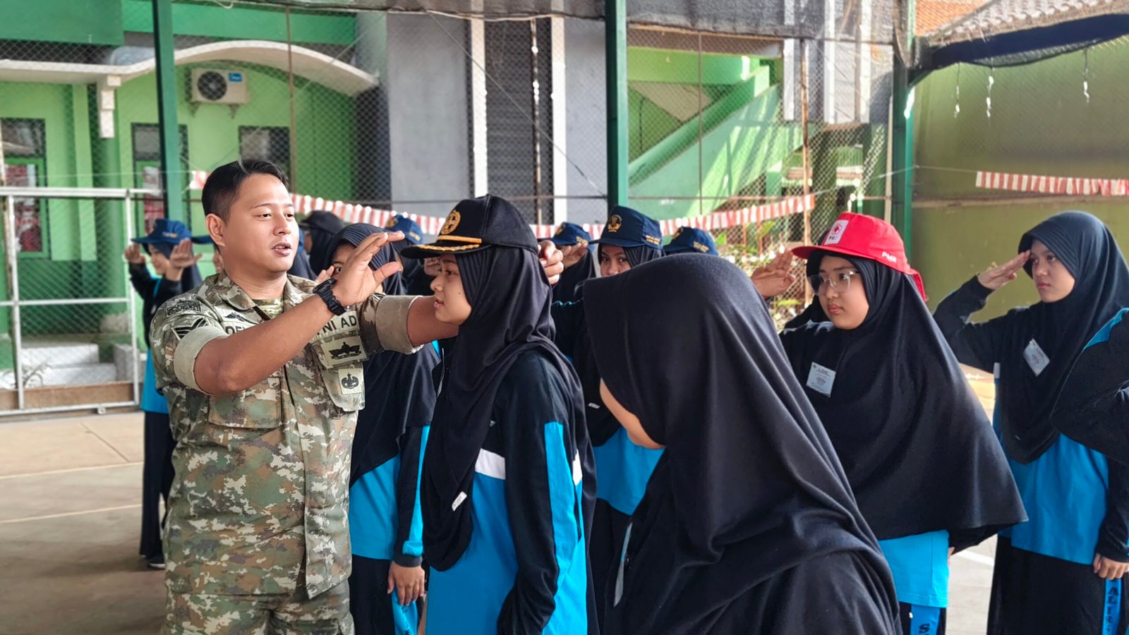 Kodim 0713/Brebes Gelar Latihan Dasar Kepemimpinan Siswa SMP Al-Irsyad